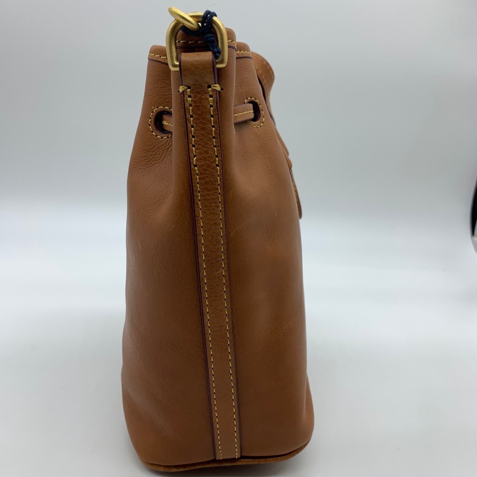 Dooney & Bourke Dooney & Bourke Leather Crossbody Bag Melrose Drawstring Size ONE SIZE - 13 Thumbnail