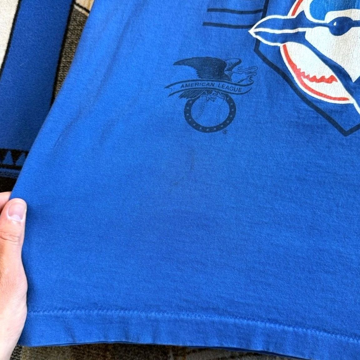 MLB VINTAGE 90s Toronto Blue Jays MLB Baseball T-Shirt Large Men Size US L / EU 52-54 / 3 - 5 Thumbnail