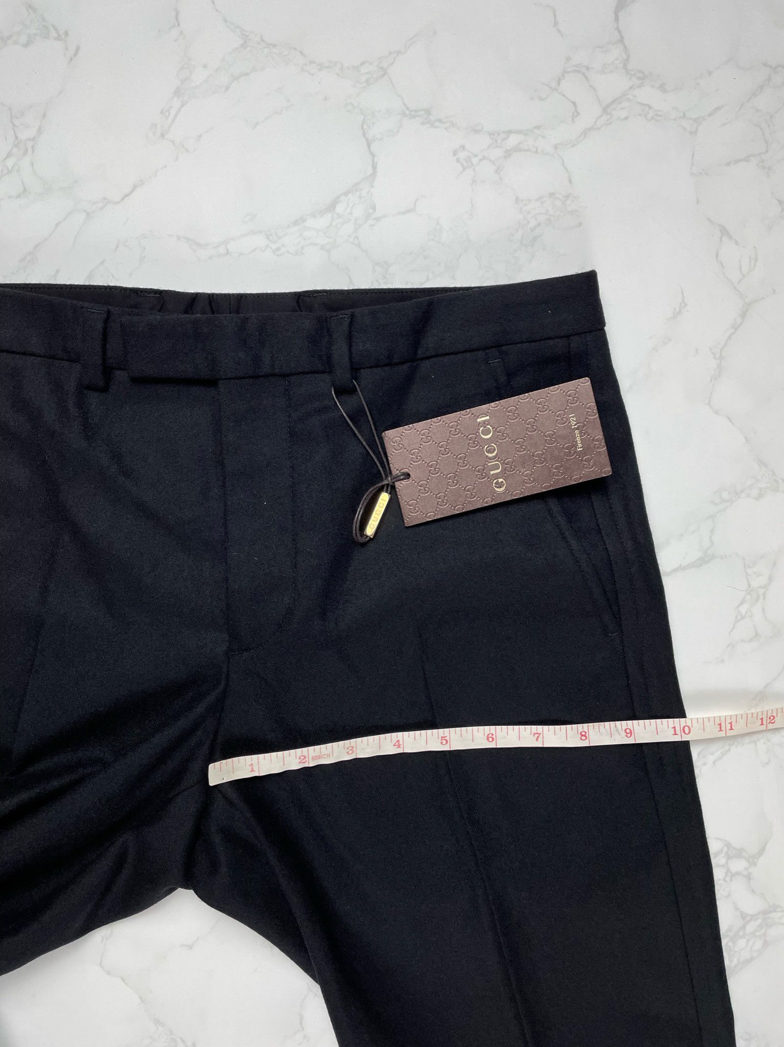 Gucci 🔥70% OFF🔥 [SALE] Gucci Black Wool Casual Pants Size US 30 / EU 46 - 3 Thumbnail