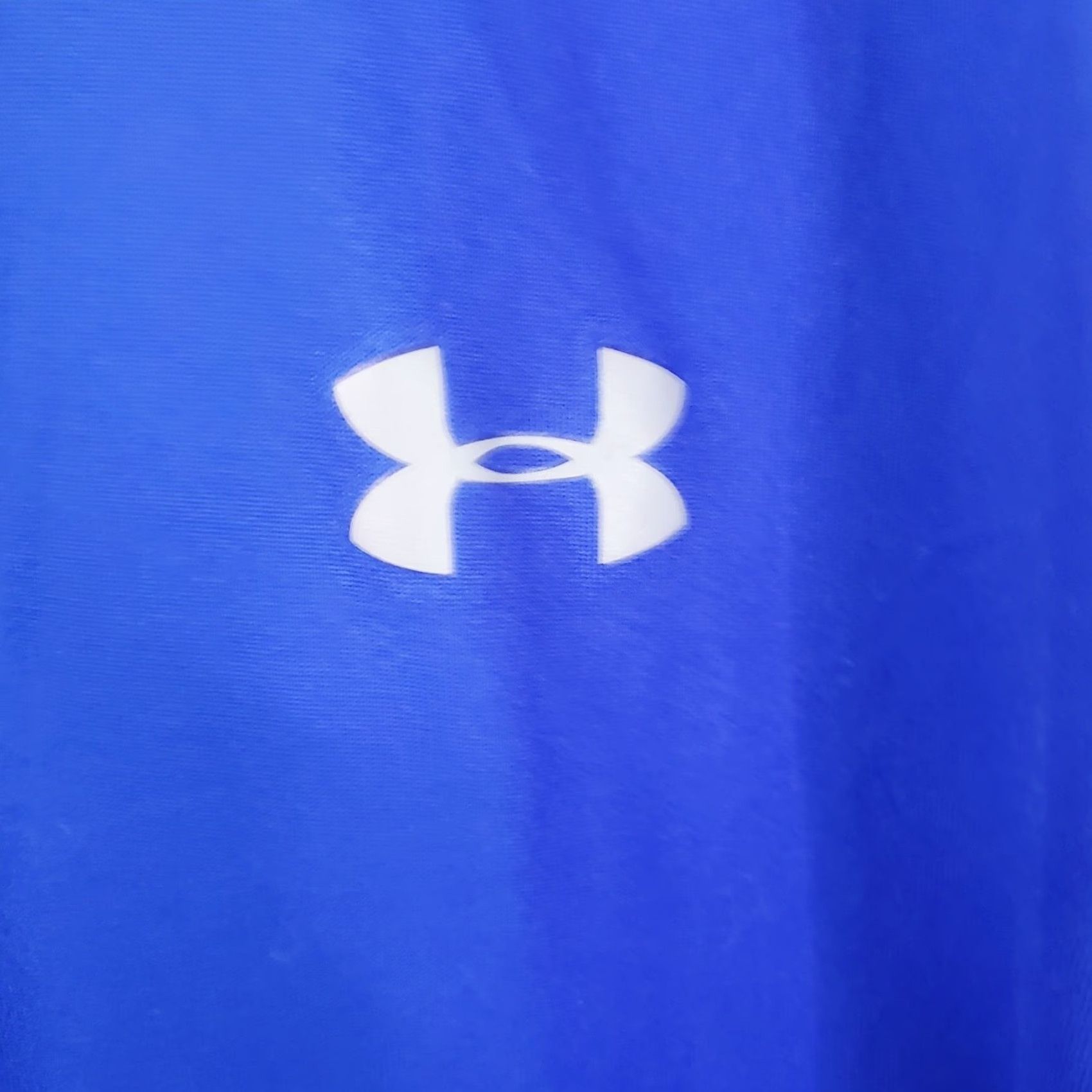 Under Armour Under Armour HeatGear Shirt Mens Large Blue Long Sleeve 1/4 Zip Mock Neck Activewear Pullover Size US L / EU 52-54 / 3 - 5 Thumbnail