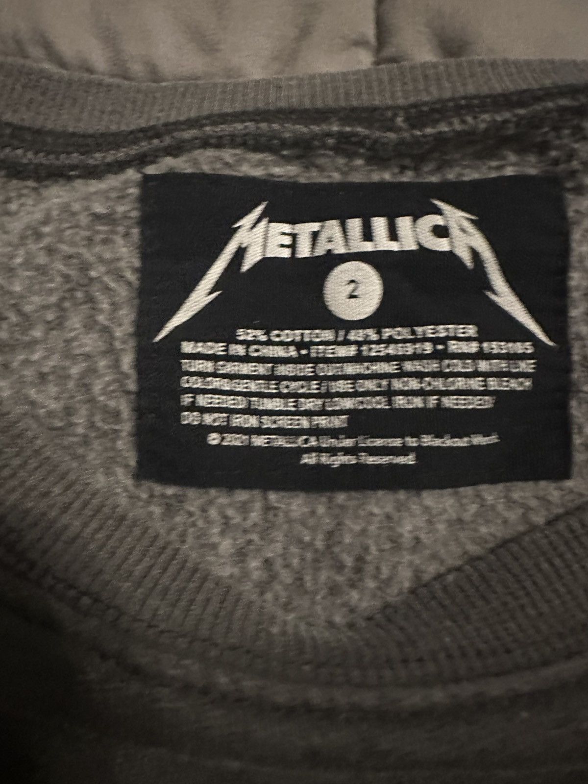 Band Tees × Metallica Metallica 2021 Long sleeve tee Size US L / EU 52-54 / 3 - 2 Thumbnail