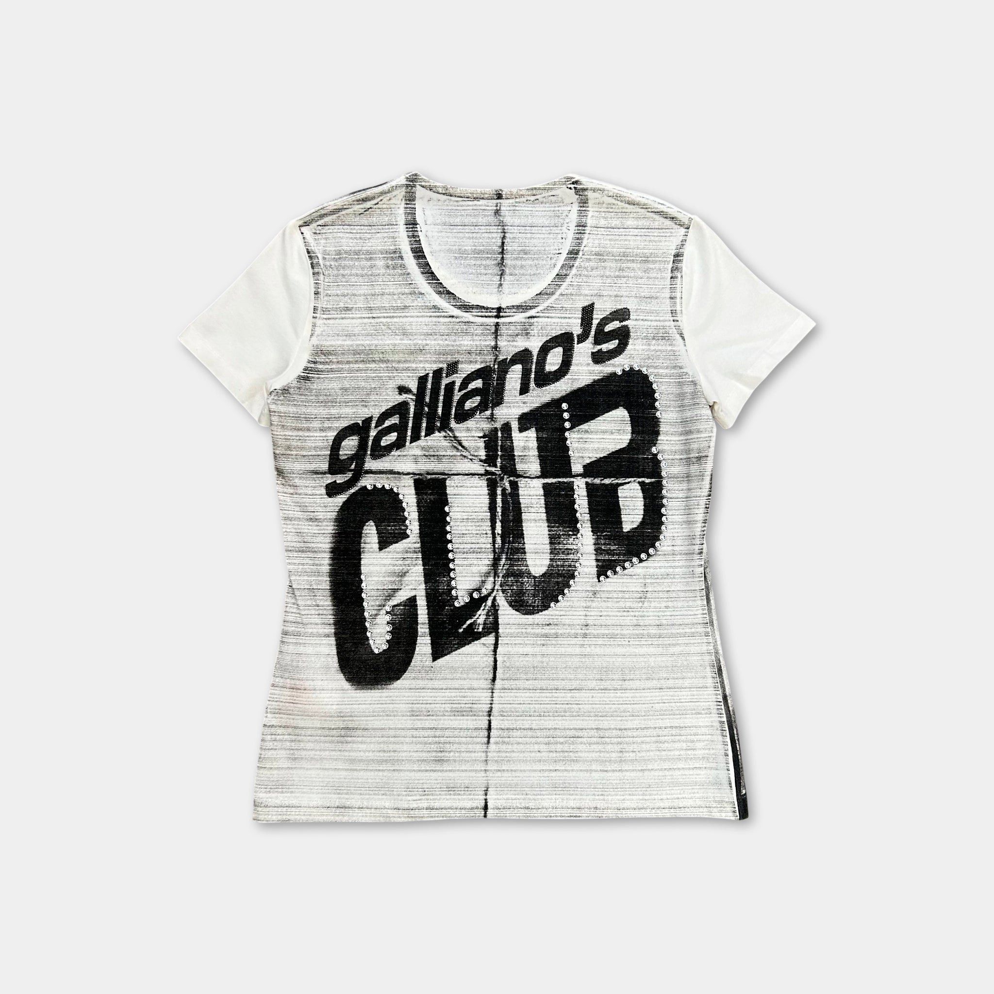 John Galliano Galliano "Galliano's Club" Self-Portrait Graphic Tee Size US M / EU 48-50 / 2 - 5 Thumbnail