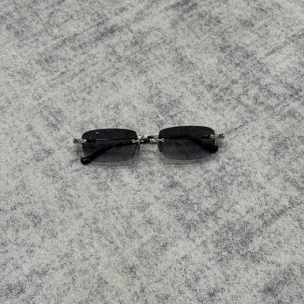Chrome Hearts CHROME HEARTS PILLS III Shiny Silver-Black-Plastic-Sun Size ONE SIZE - 6 Thumbnail