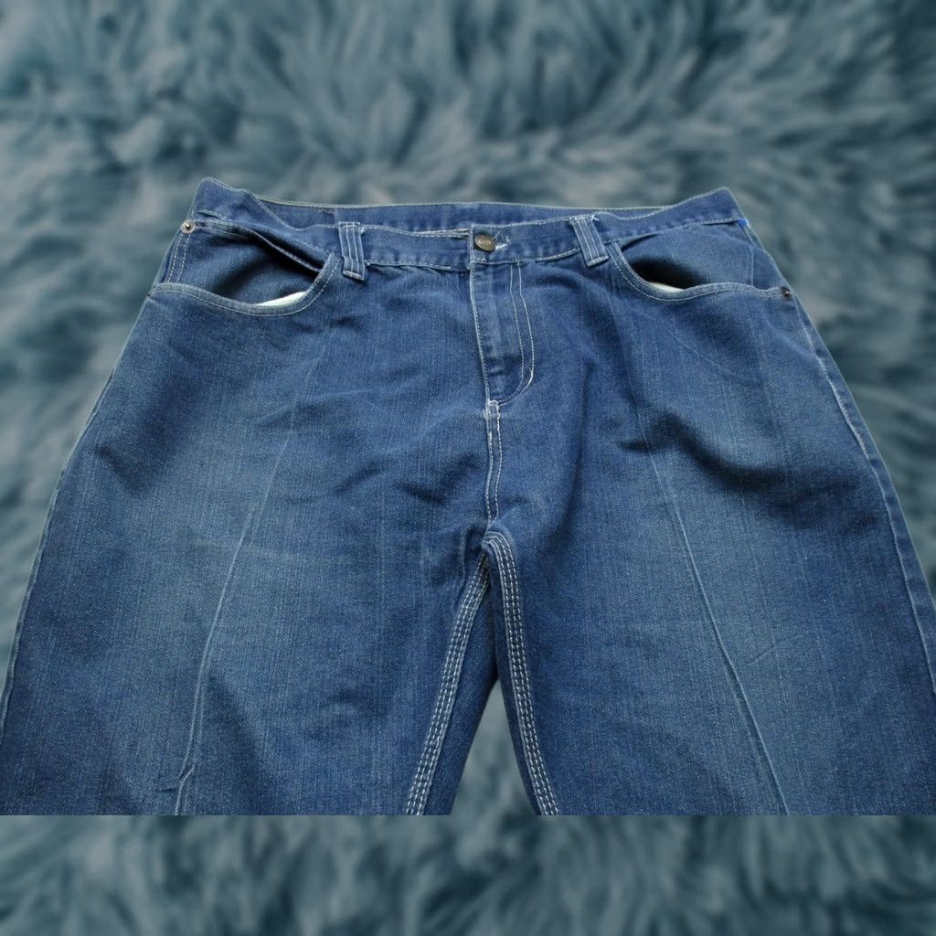 Coogi Coogi Jeans Mens 42x32 Blue Relaxed Straight Denim Embroidered Back C Pockets Size US 42 / EU 58 - 1 Thumbnail