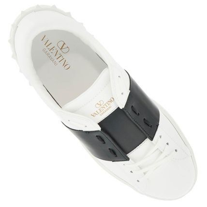 Valentino o1s22i1n1224 Low-Top Sneakers in White Black Size US 10 / EU 43 - 2 Thumbnail