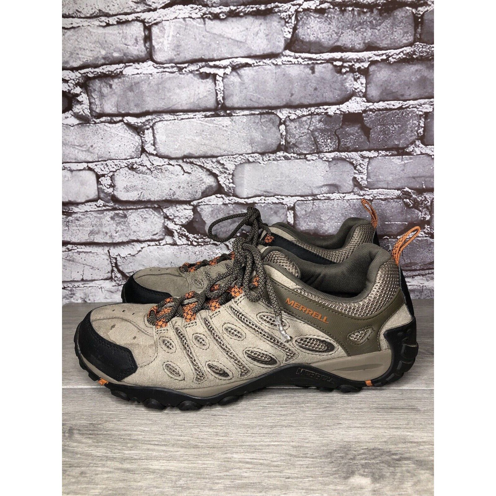 Merrell Crosslander 2 Boulder Apricot Beige Orange Lace Hiki