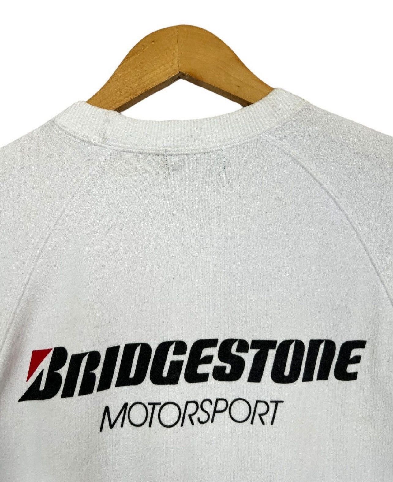 Vintage Vintage 90s Bridgestone Motorsports Rally Racing Sweatshirt Size US M / EU 48-50 / 2 - 5 Thumbnail