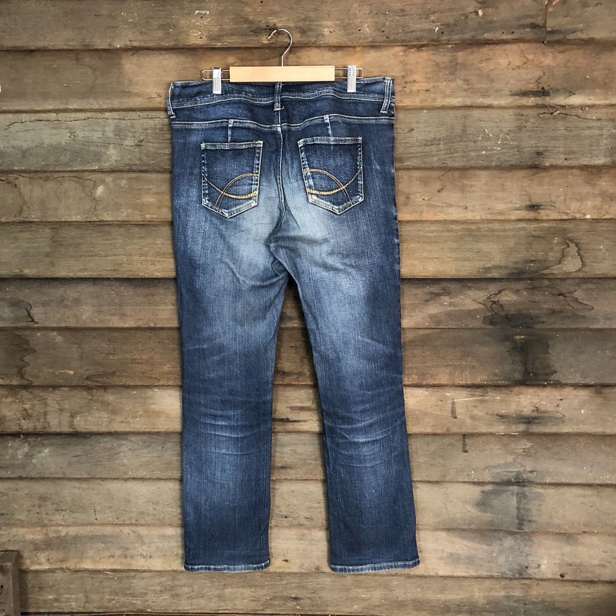 Japanese Brand Closshi Blue Denim vintage Pants #7388 Size 32" / US 10 / IT 46 - 11 Thumbnail
