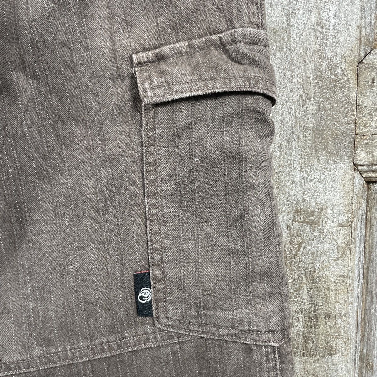 Japanese Brand × Vintage Vintage Japanese Brand Faded Cargo Pants Size US 30 / EU 46 - 7 Thumbnail