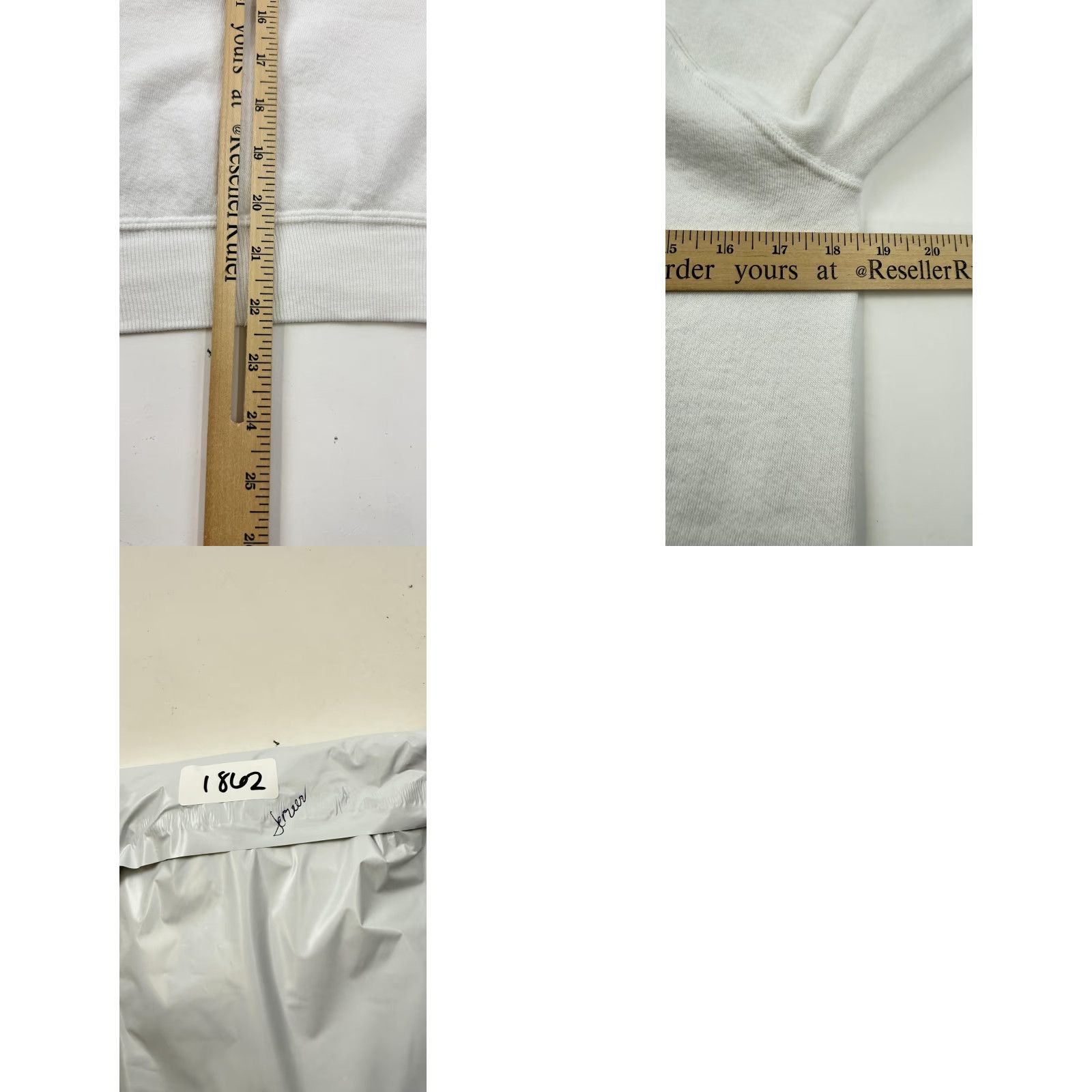 Jerzees VINTAGE Jerzees Sweatshirt Mens Medium White 50/50 Pullover Crewneck Blank Size US M / EU 48-50 / 2 - 8 Thumbnail