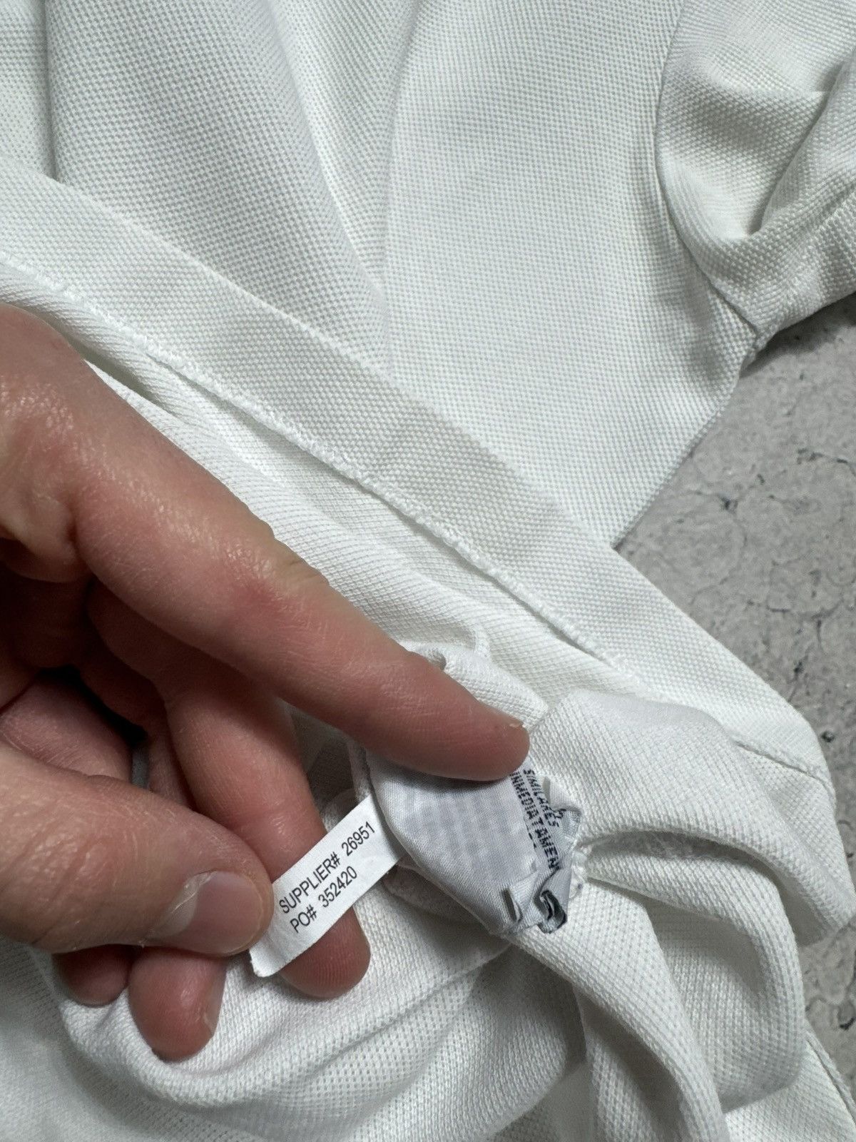 Polo Ralph Lauren Polo Ralph Lauren Big Pony Polo Shirt PRL Y2K White Vintage Size US XL / EU 56 / 4 - 8 Thumbnail