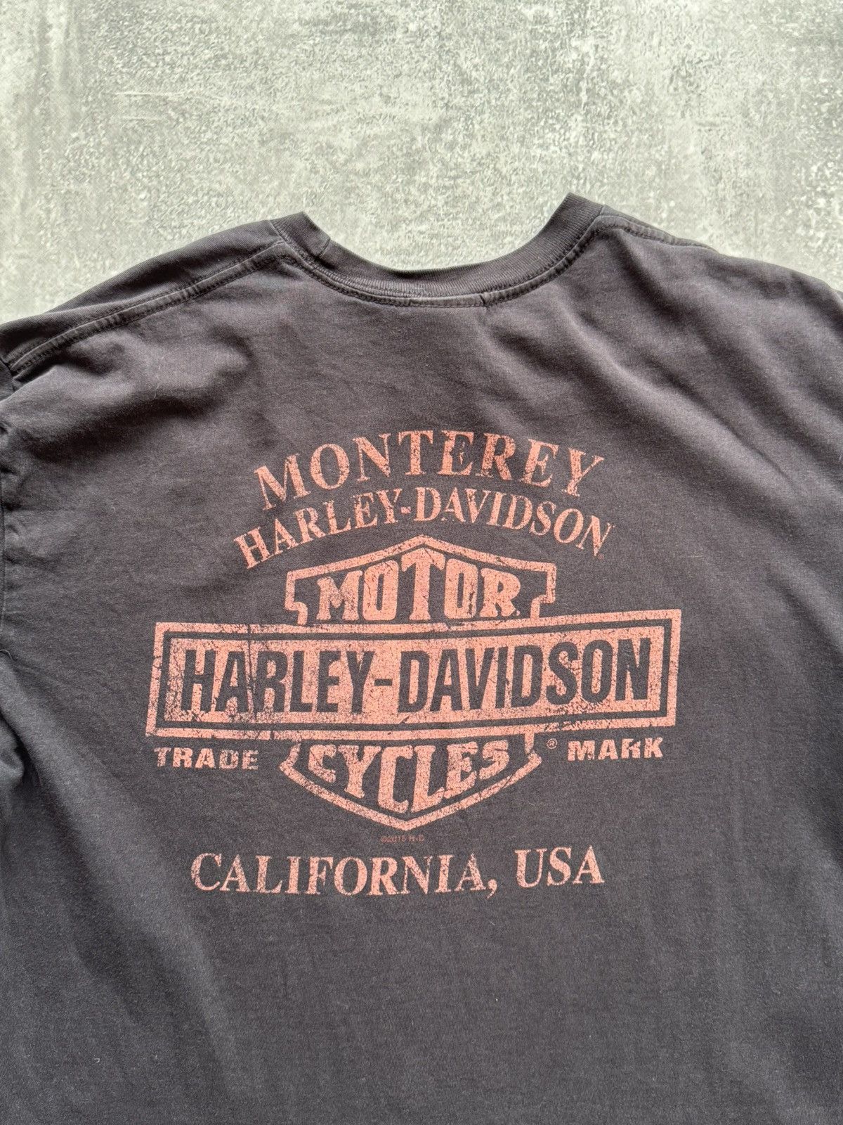 Harley Davidson 🔥Vintage Harley Davidson Fire Trashed T-shirt Size US XL / EU 56 / 4 - 9 Thumbnail