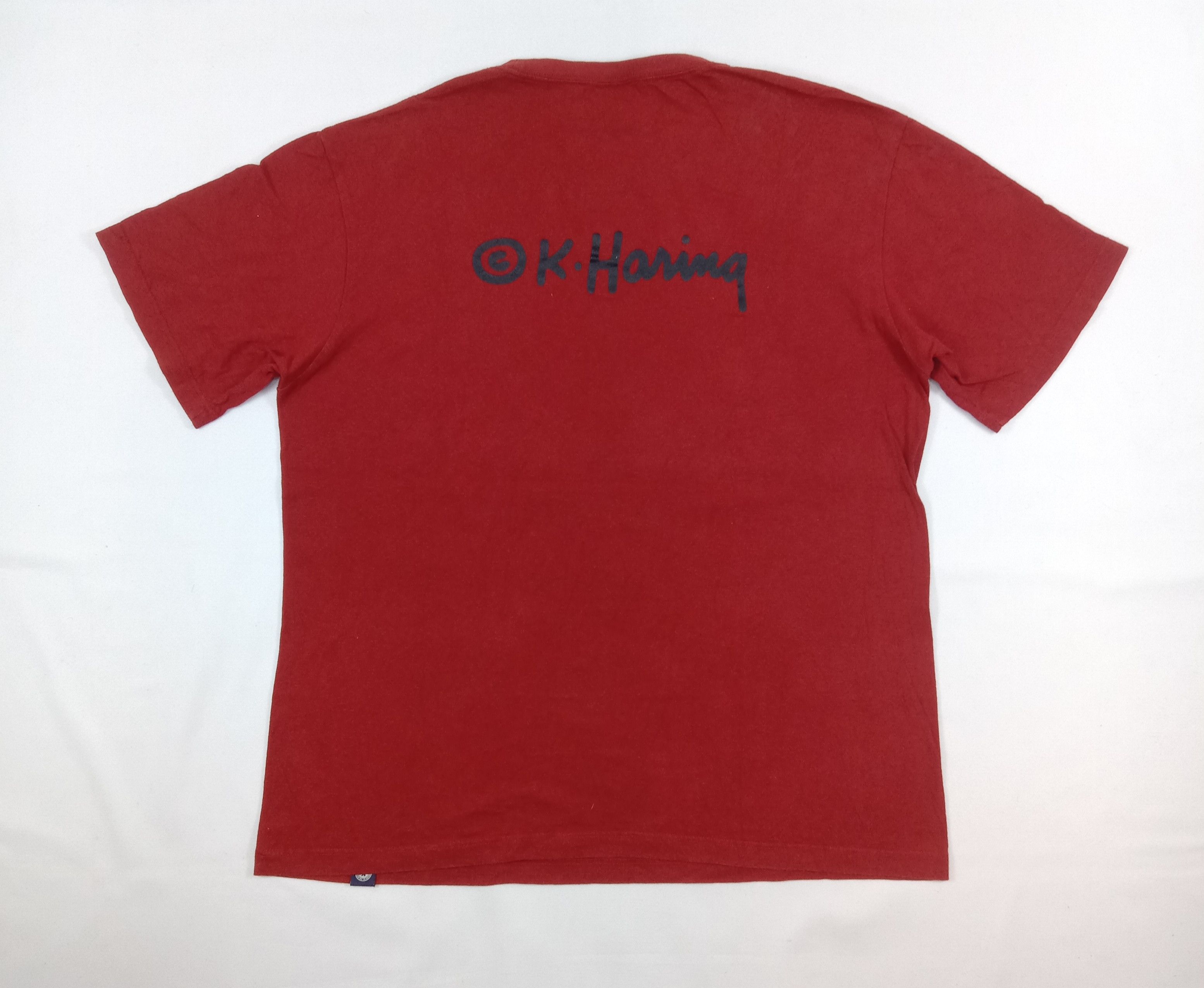 Keith Haring Vintage Keith Haring 89 Art T Shirt Size US XL / EU 56 / 4 - 4 Thumbnail