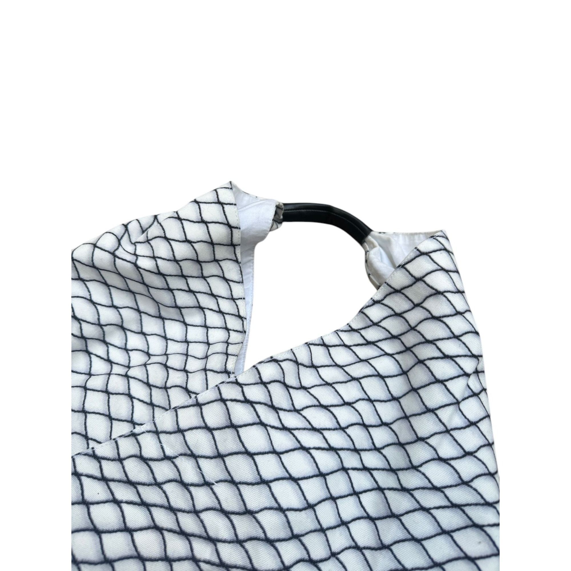 Maison Margiela Trompe l’oeil Mesh White Japanese Bag Size ONE SIZE - 2 Thumbnail