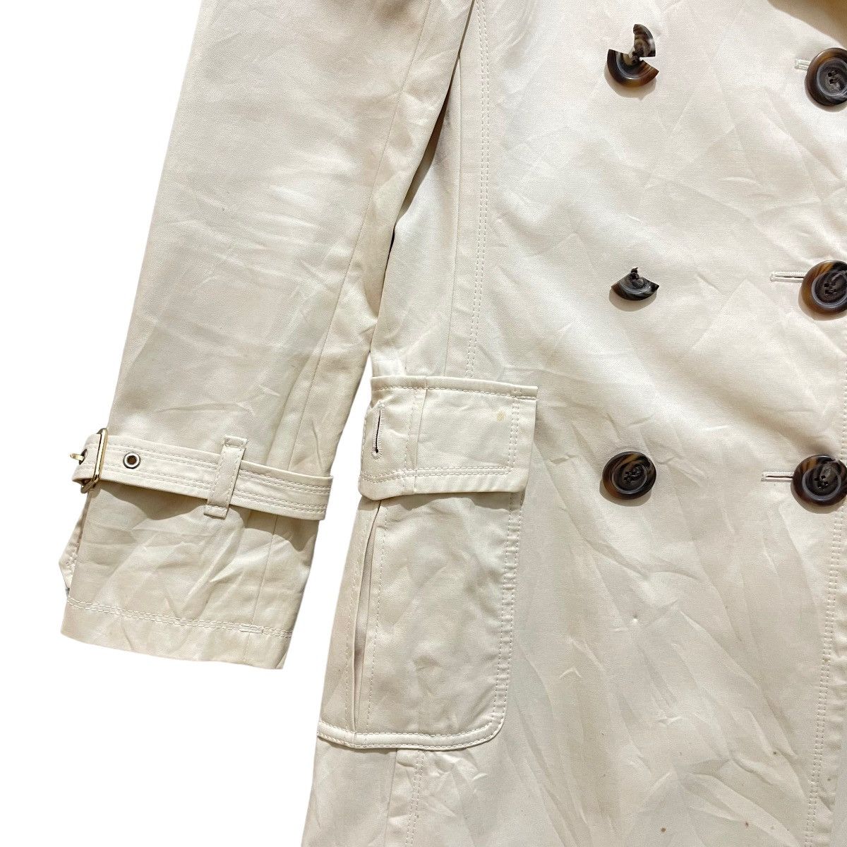 Burberry × Burberry Prorsum × Designer Burberry Blue Label Trench Coat Size S / US 4 / IT 40 - 6 Thumbnail