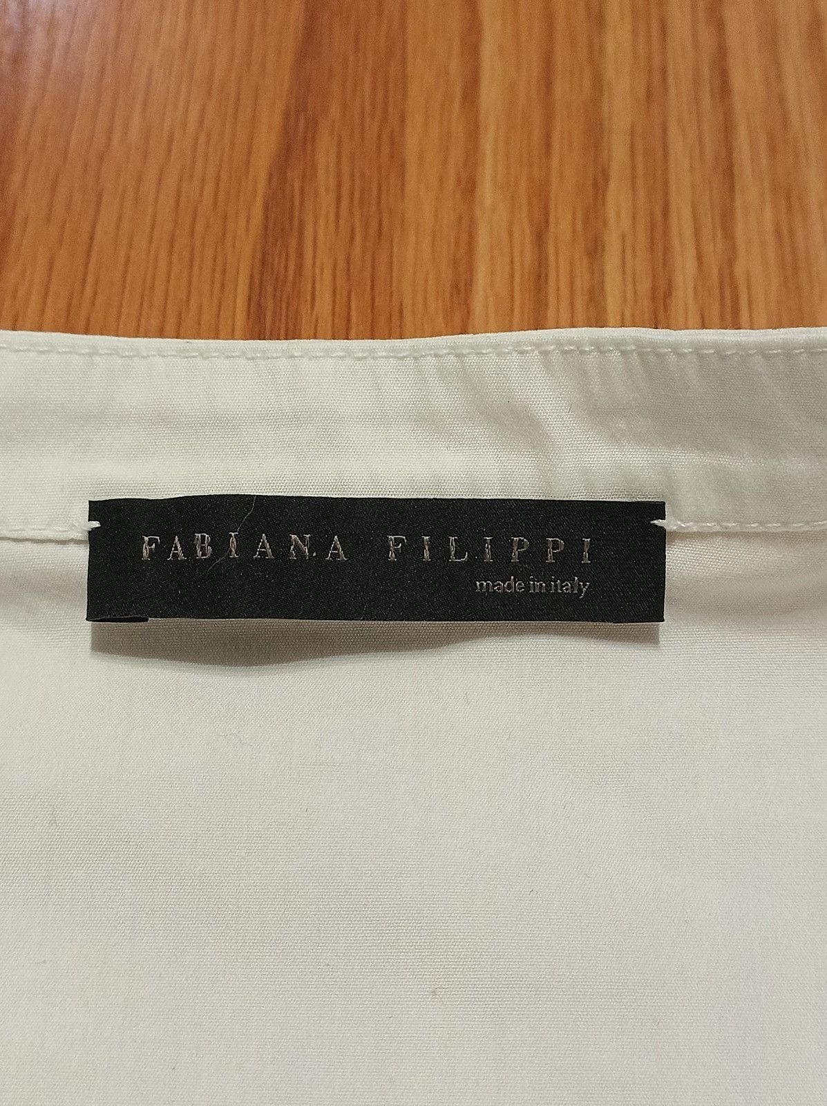 Fabiana Filippi Fabiana Filippi Cotton Silk Blouse Shirt Women’s Size M Size S / US 4 / IT 40 - 11 Thumbnail