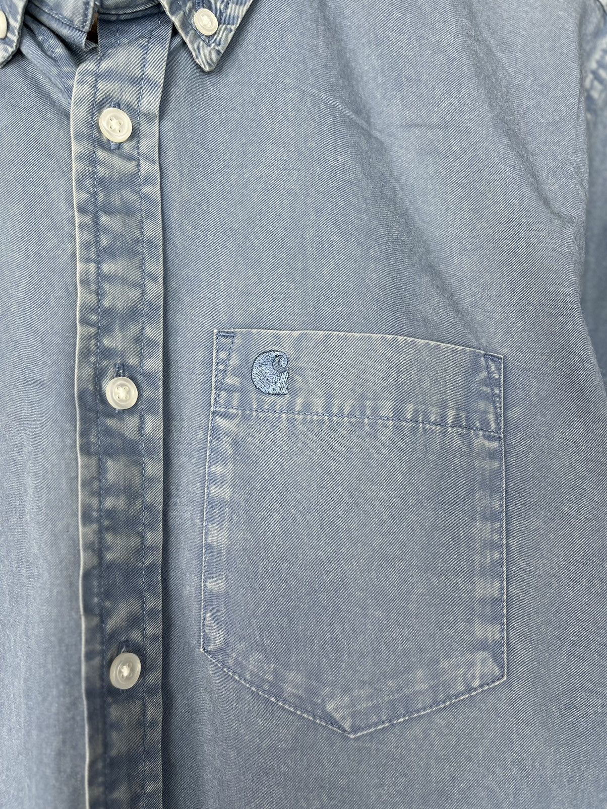 Carhartt × Carhartt Wip Carhartt Wip Logo Dyed Shirt Size US S / EU 44-46 / 1 - 6 Thumbnail