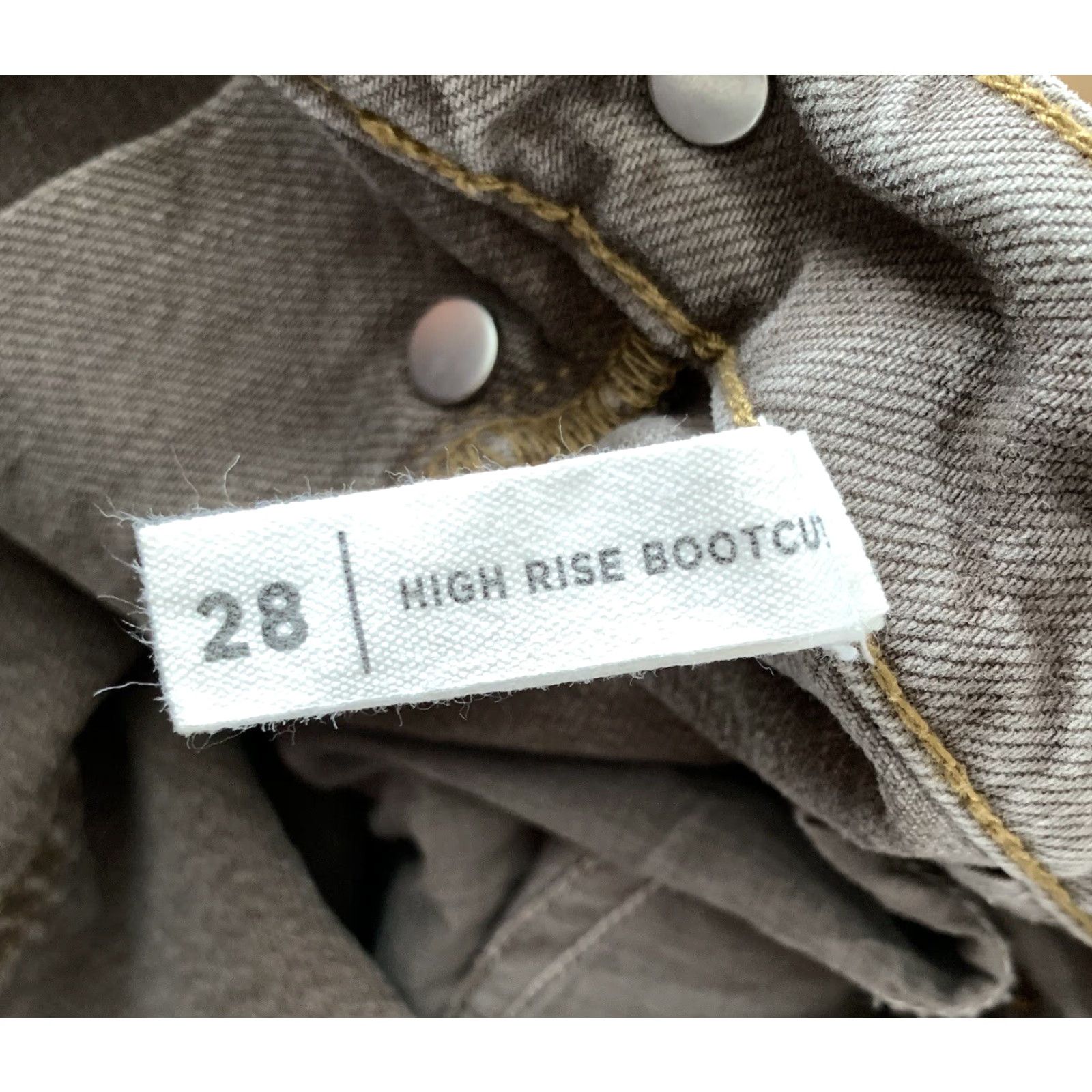 Pacsun VINTAGE Pacsun High Rise Boot Cut Denim Jeans Women 28x29 Button Fly Gray 90s Cowboy Hippie Retro Southwestern Pacific? Size 28" / US 6 / IT 42 - 4 Thumbnail