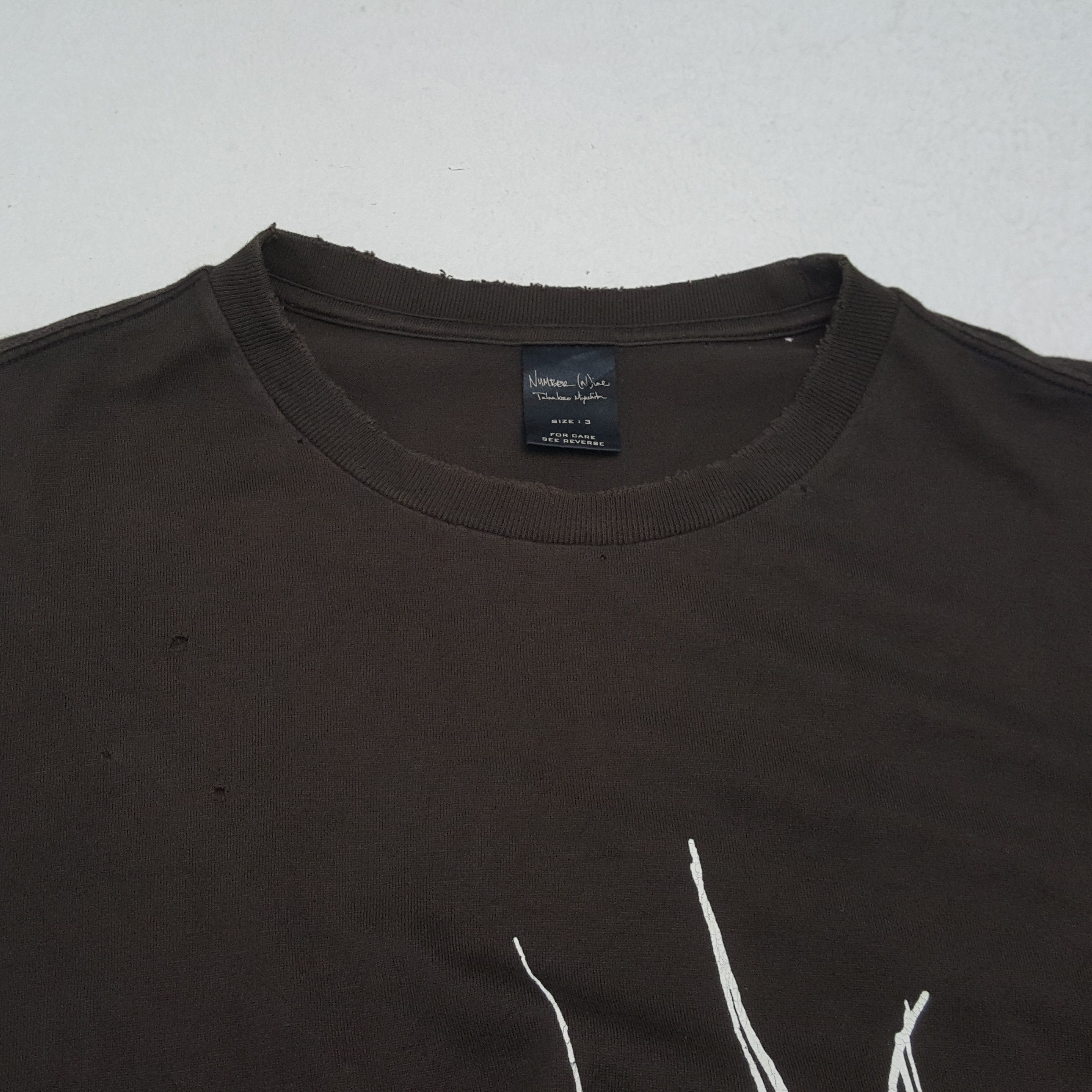 Japanese Brand × Number (N)ine × Vintage Vintage Number Nine Japanese Brand Rock T-Shirt C276N71 Size US L / EU 52-54 / 3 - 4 Thumbnail