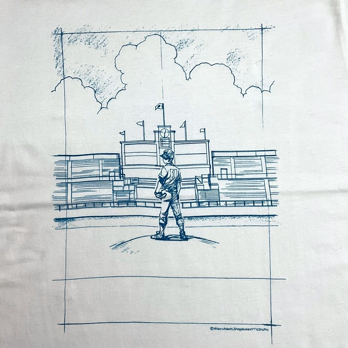 Anime Graniph X Mitsuru Adachi “Touch” Anime/Manga Tees Size US L / EU 52-54 / 3 - 3 Thumbnail