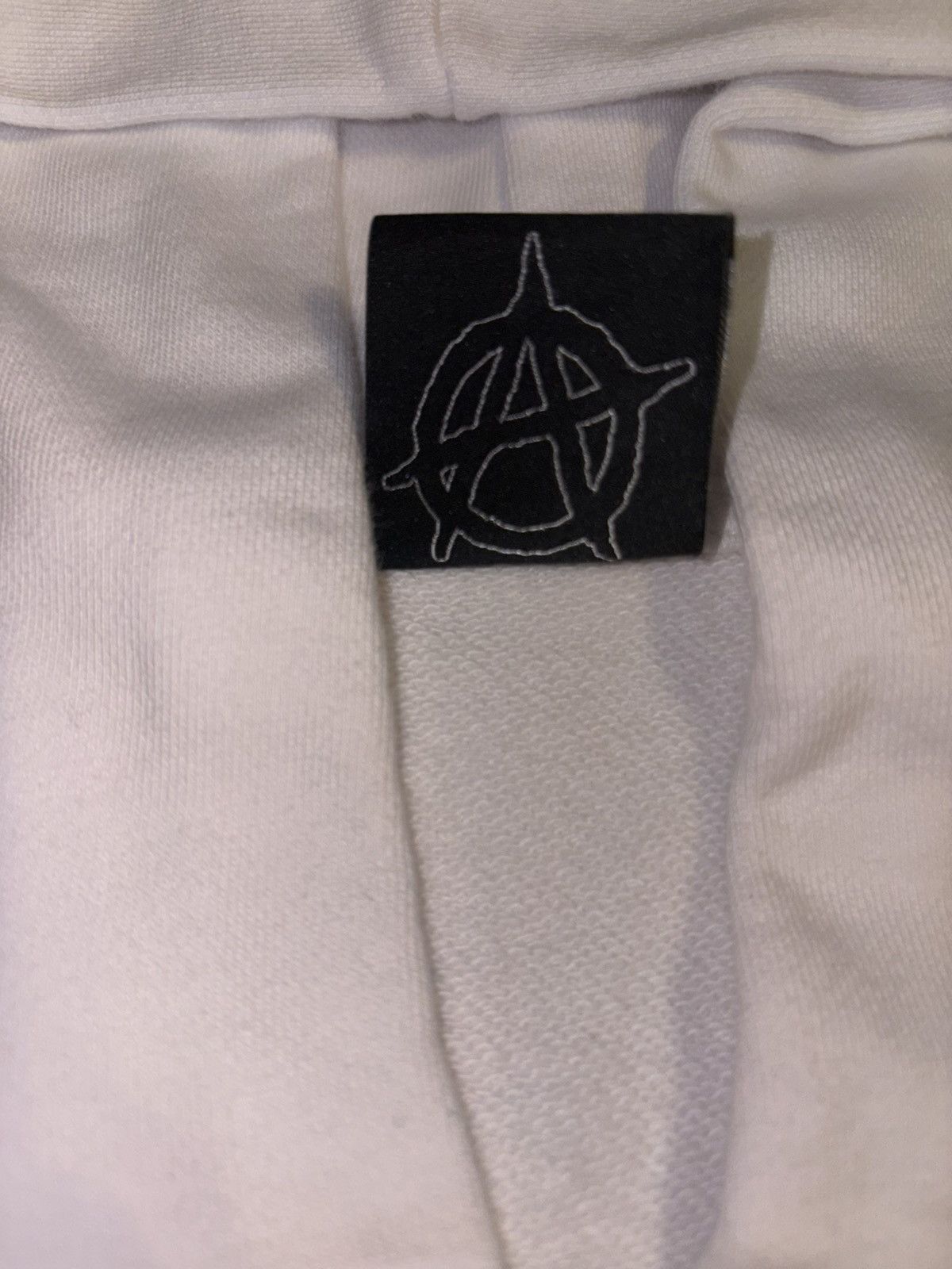 Revenge Revenge white prison tattoo zip hoodie Size US L / EU 52-54 / 3 - 7 Thumbnail