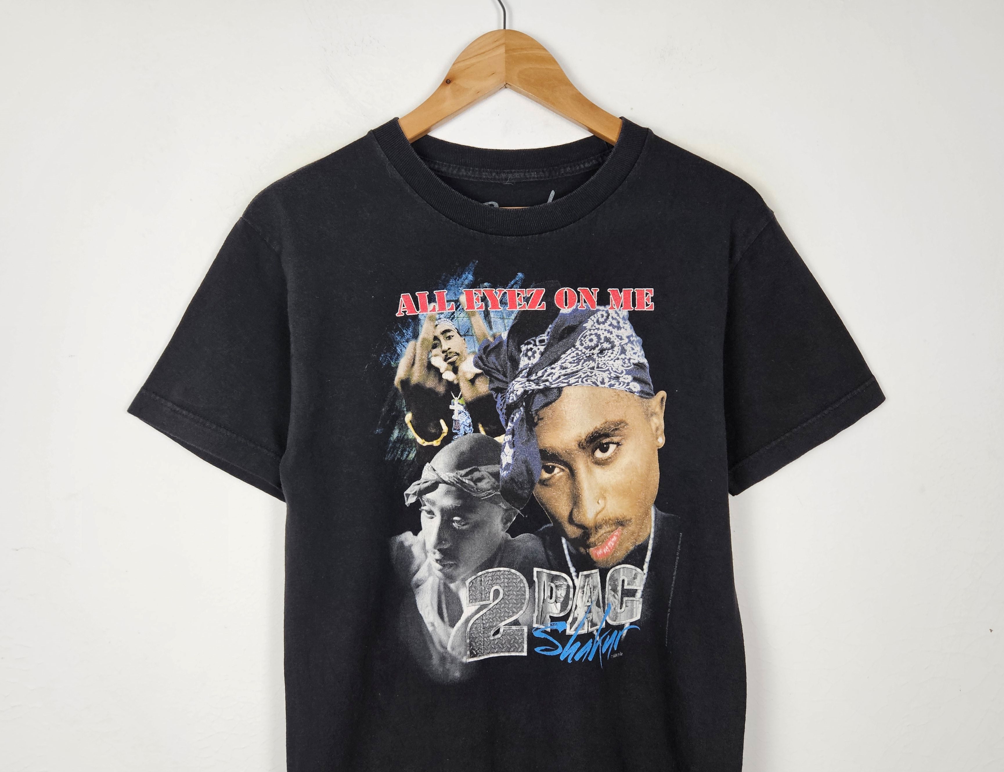 Band Tees × Rap Tees Tupac 2pac Shakur All Eyez On Me Size US S / EU 44-46 / 1 - 2 Thumbnail