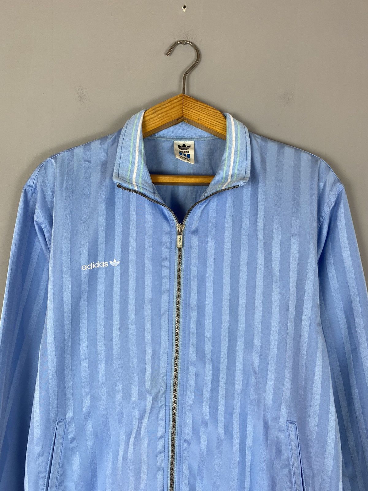 Adidas × Vintage Vintage 90s adidas full zip sweatshirt Size US M / EU 48-50 / 2 - 2 Thumbnail