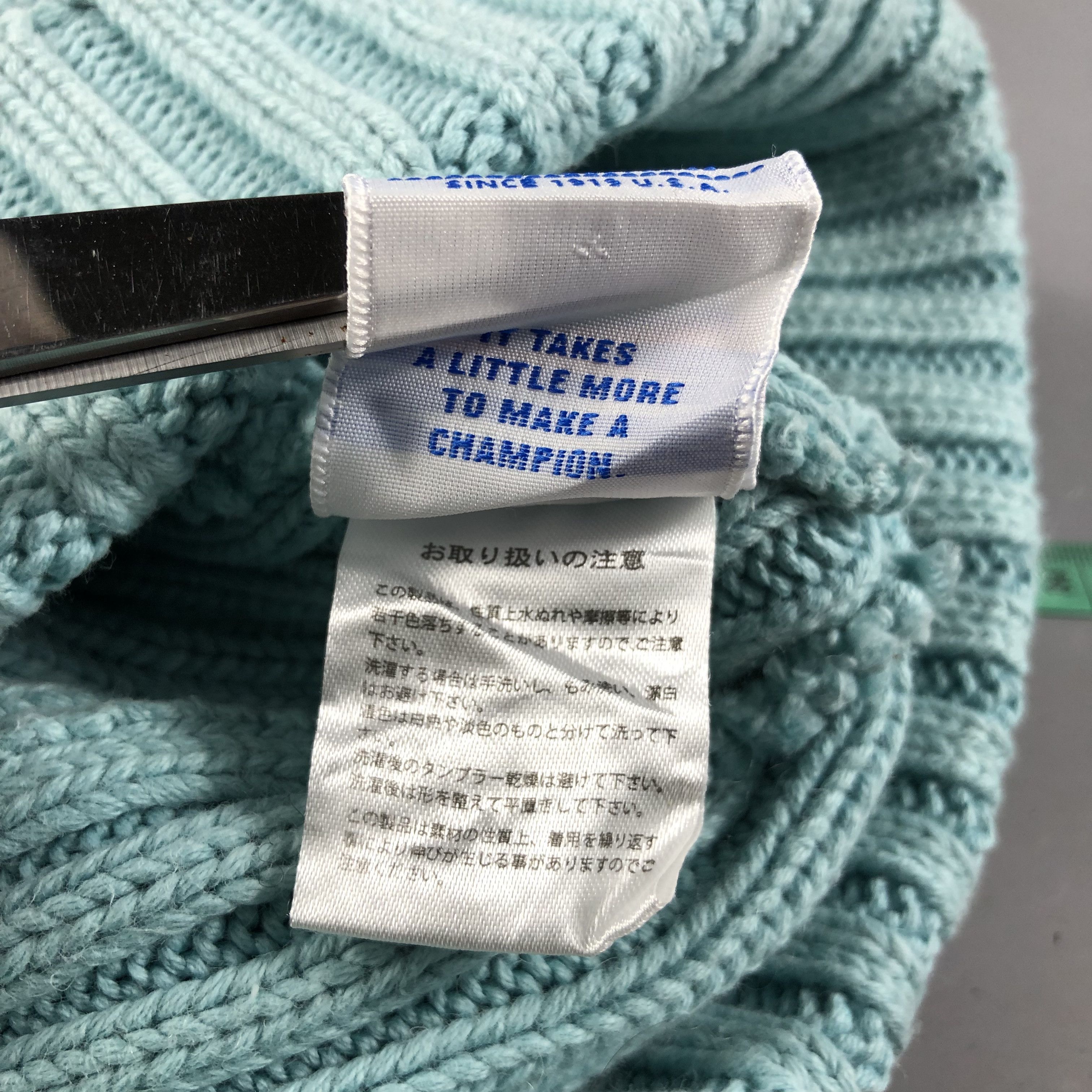 Champion Champion Pleated Cotton Beanie Snowcap Snow Hat B912 Size ONE SIZE - 7 Thumbnail