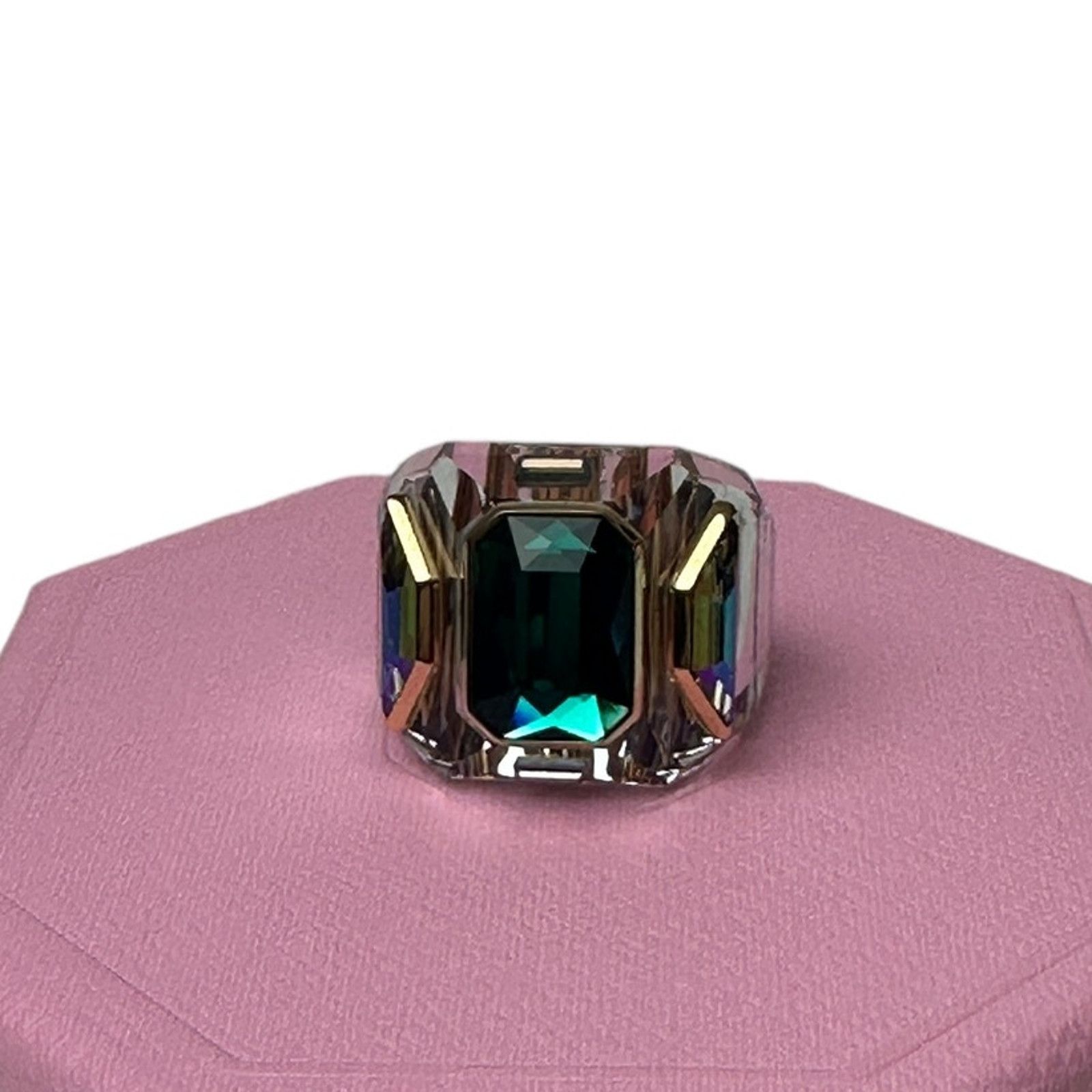 Swarovski Swarovski Chroma cocktail ring Green, EUR 58 USA 8 Size ONE SIZE - 4 Thumbnail