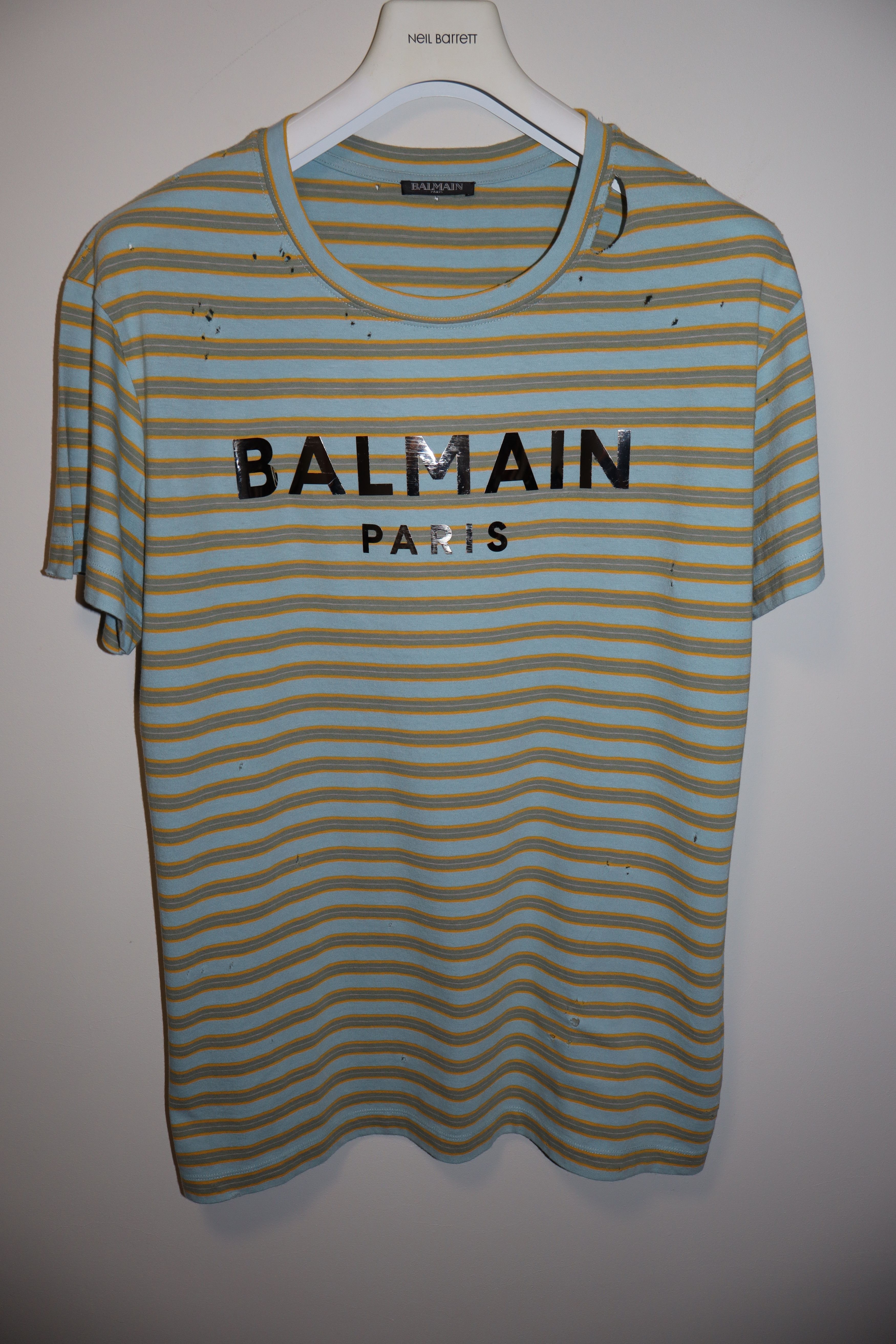 Balmain 1 of 1 logo t-shirt Size US M / EU 48-50 / 2 - 1 Thumbnail