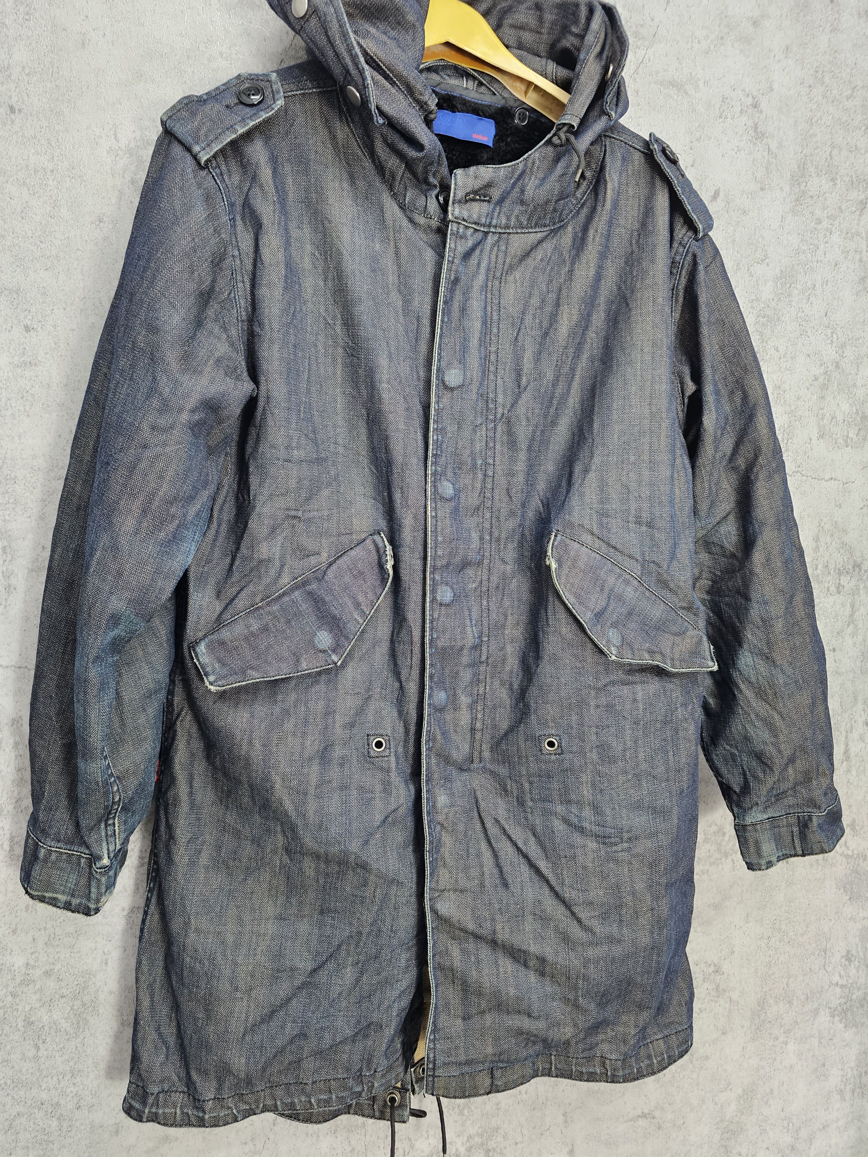 Levi's Vintage LEVIS Parka Sherpa Denim Jacket J0085 Size US M / EU 48-50 / 2 - 8 Thumbnail
