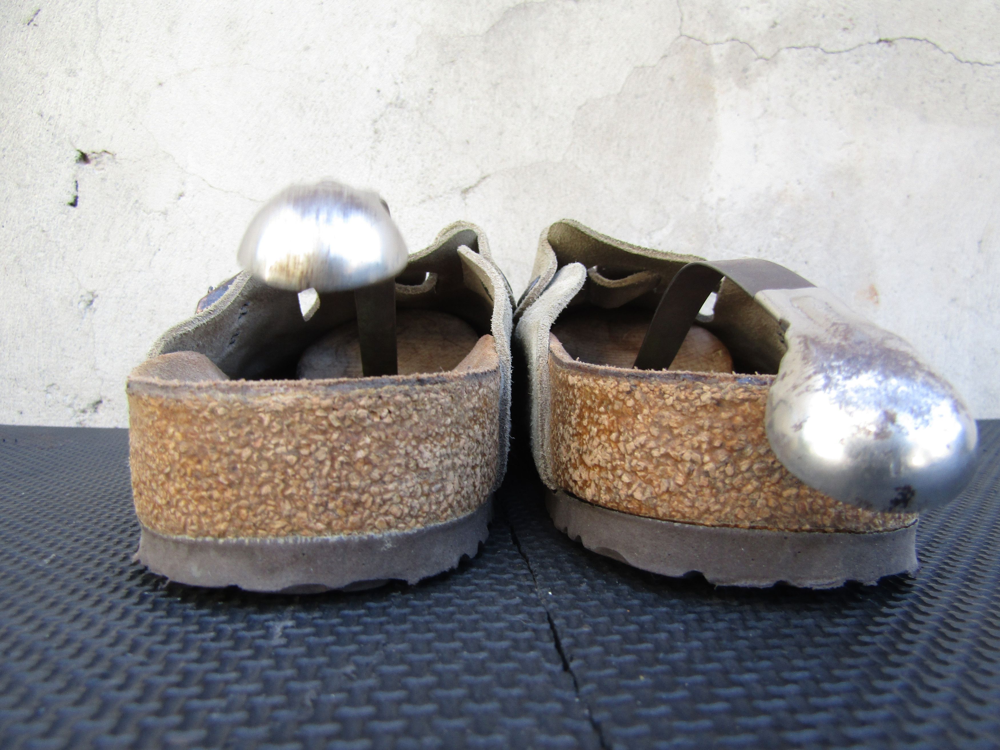 Birkenstock Birkenstock Men’s Boston Leather Clog Taupe Size US 8 / EU 41 - 8 Thumbnail