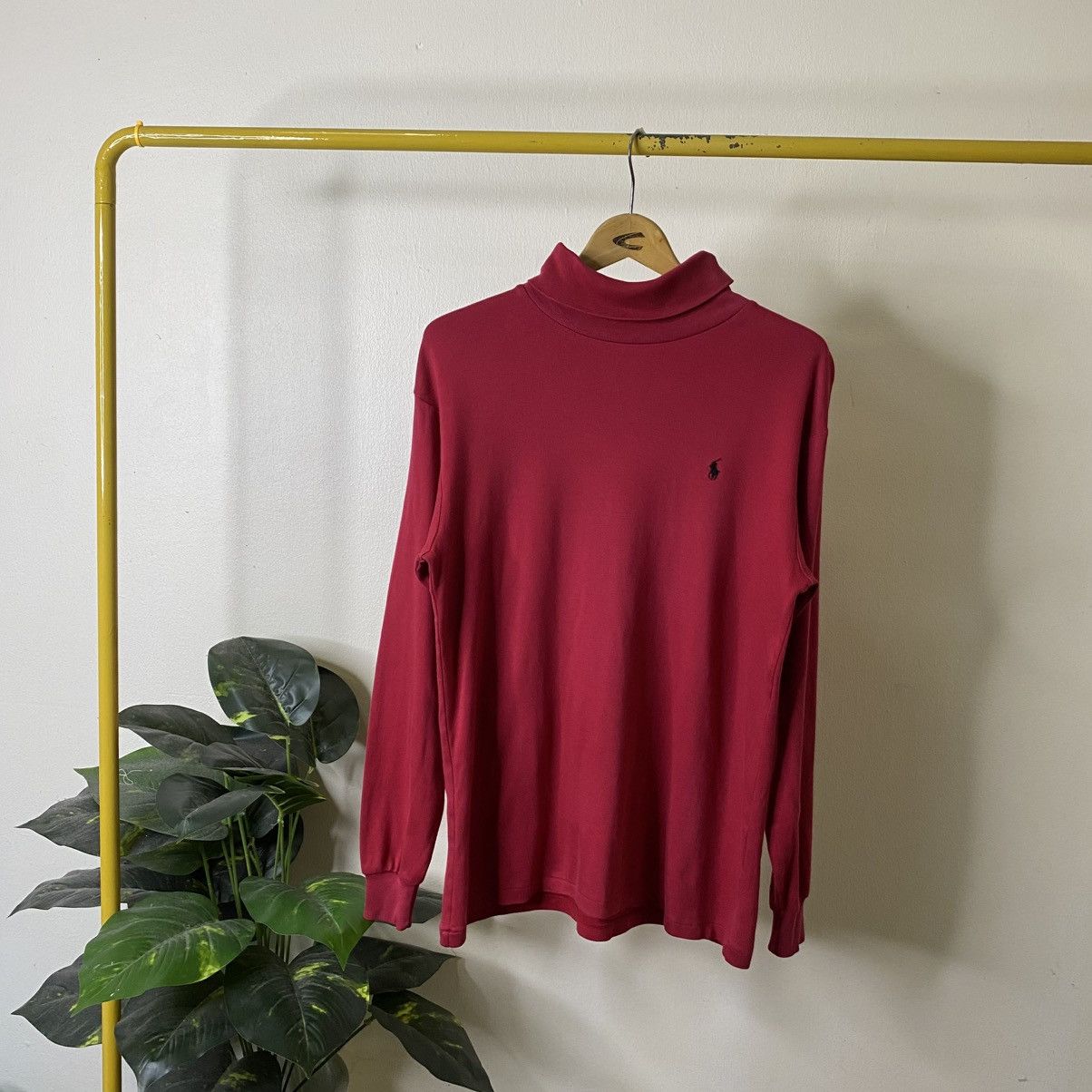 Polo Ralph Lauren Vintage Polo Ralph Lauren Turtle Neck LS T Shirt Size US M / EU 48-50 / 2 - 1 Thumbnail