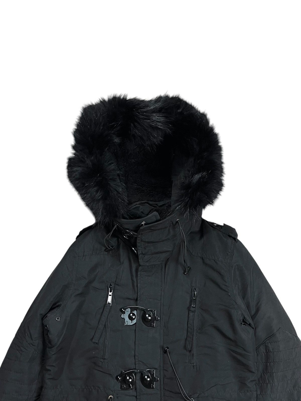 BUFFALO BOBS 2000s SLY - Fur Hoodie Jacket Size US M / EU 48-50 / 2 - 5 Thumbnail