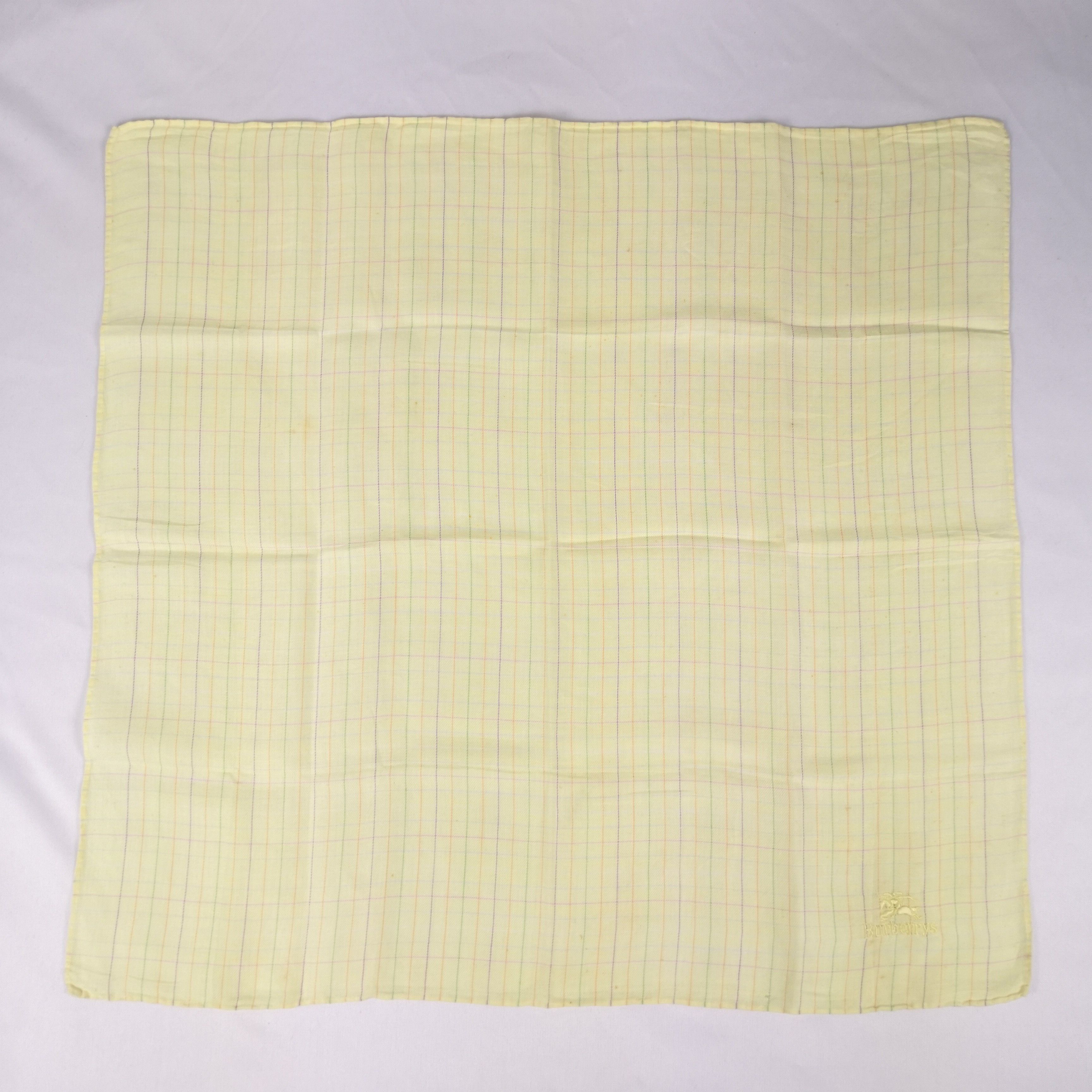 Burberry Vintage Burberry Handkerchief Neckerchief Bandana Size ONE SIZE - 2 Thumbnail