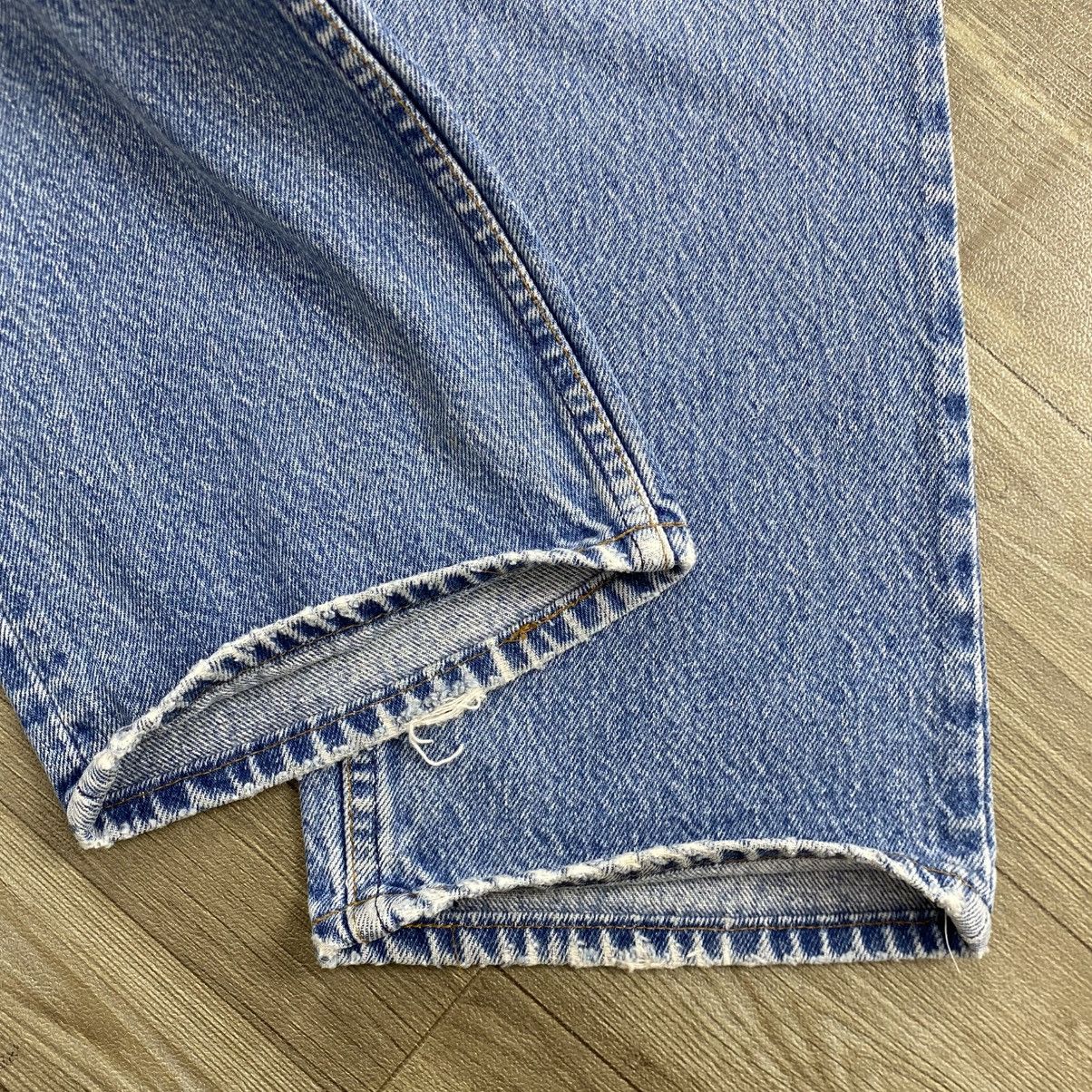 Levi's Vintage Clothing 🇺🇸1990s Vintage Levis 501 USA 30x33 #501 Blue Jeans Size US 29 - 7 Thumbnail