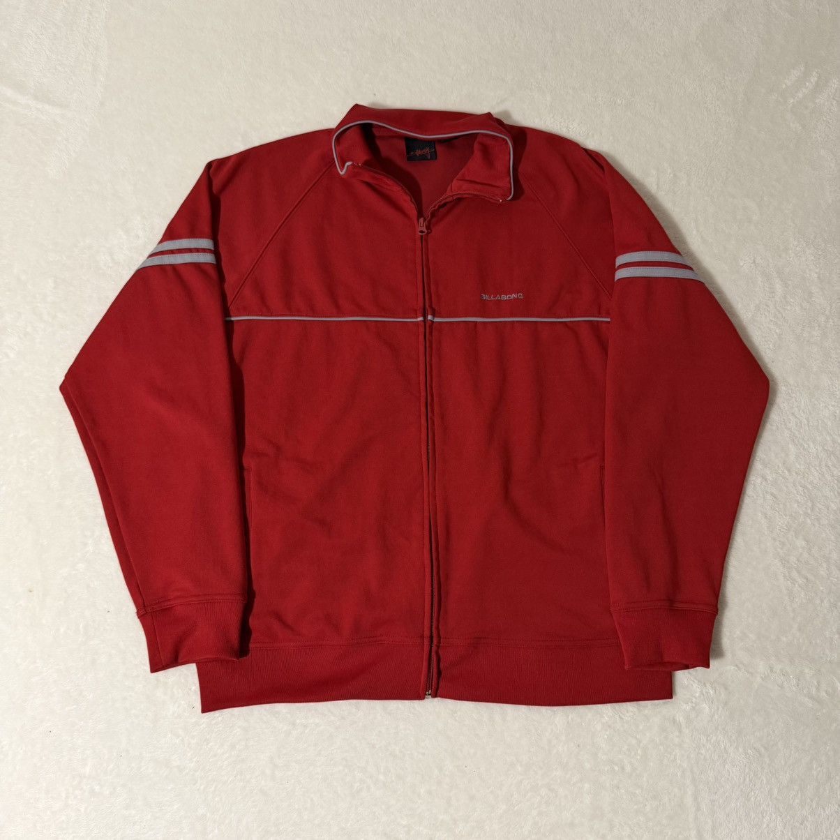 Billabong y2k Vintage Billabong Track Jacket Red Size US XL / EU 56 / 4 - 1 Thumbnail