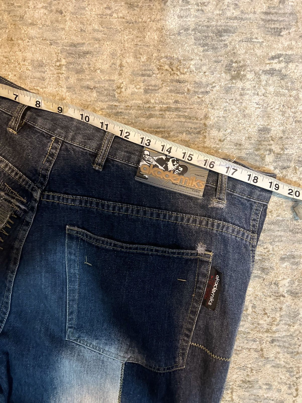 Akademiks Akademiks jeans PATCH WORK Denim Pants Size US 36 / EU 52 - 17 Thumbnail
