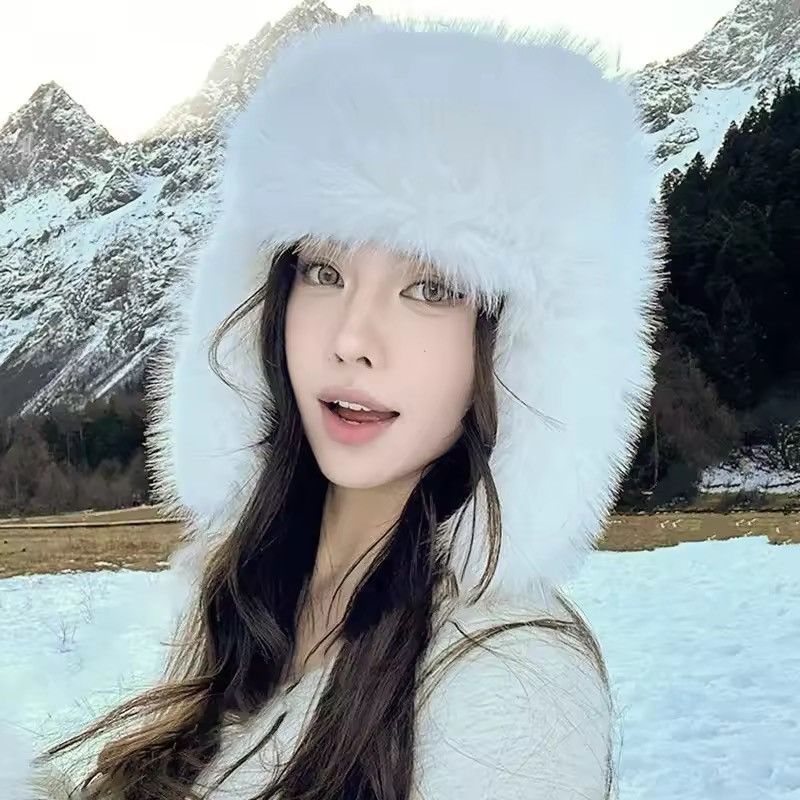 Japanese Brand Faux Fur Ushanka - Russian Core Archive Size ONE SIZE - 3 Thumbnail