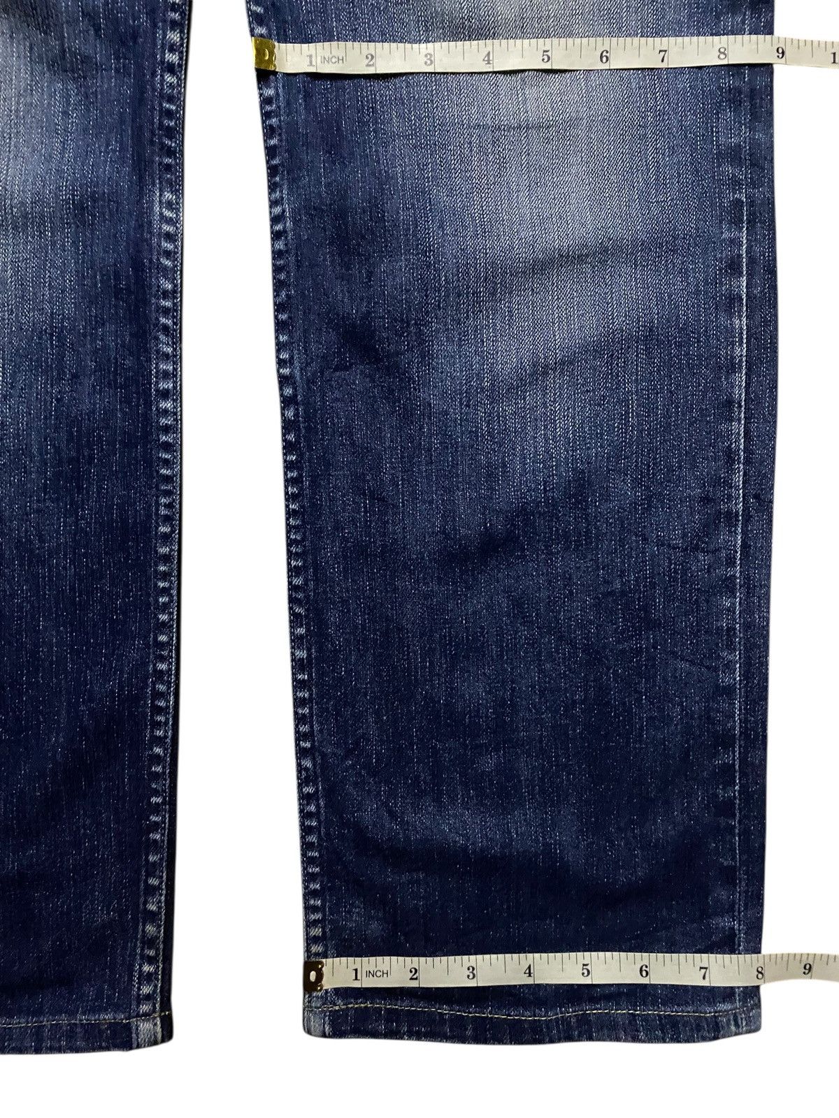 Levi's Vintage Clothing Vintage Levis 502 Mud Wash Distressed Loose Jeans Size US 33 - 13 Thumbnail