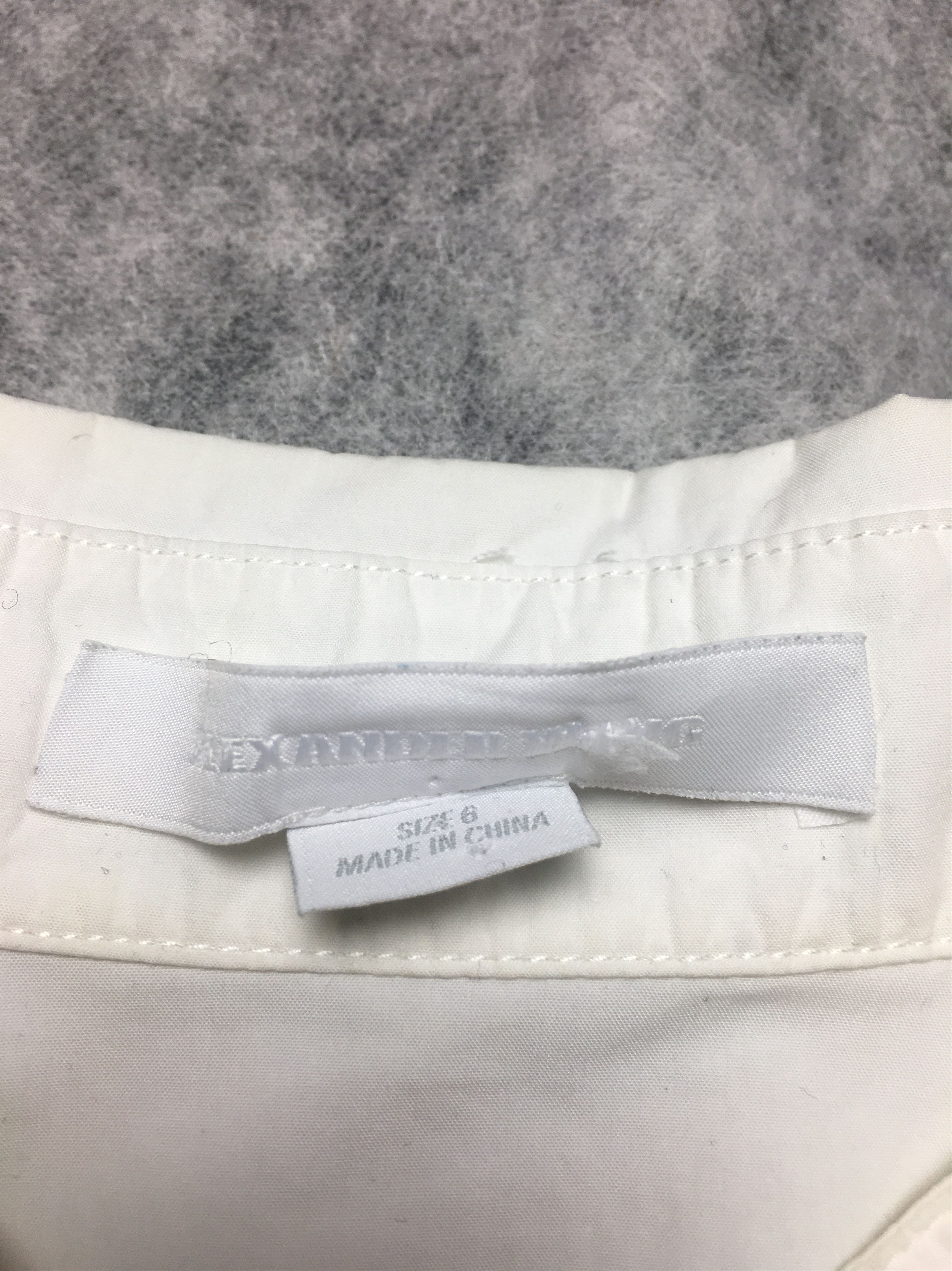 Alexander Wang Alexander Wang Shirt Dress White Collared Cotton Size 6 Size M / US 6-8 / IT 42-44 - 9 Thumbnail
