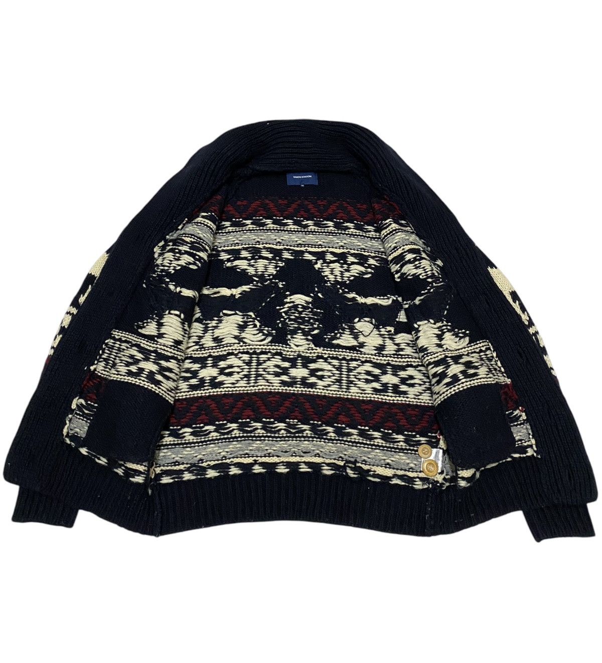 Union LA Union Station Navajo Motive Shawl Collar Cardigan Knit (C4) Size US S / EU 44-46 / 1 - 5 Thumbnail