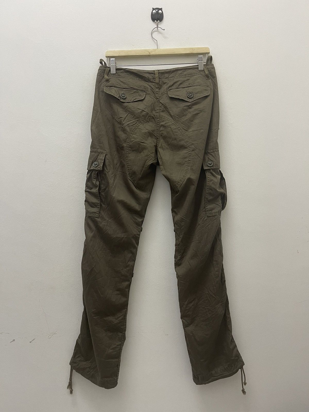If Six Was Nine Rare BACK NUMBER Cargo Military 2 Ways Pant Size US 31 - 12 Thumbnail