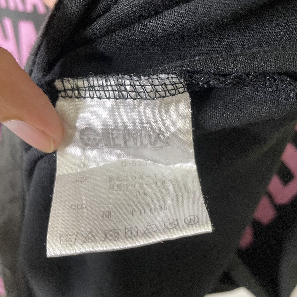 Anime × One Piece × Vintage Vintage 2000s One Piece Tony Chopper Anime Tee Faded Black Size US XL / EU 56 / 4 - 6 Thumbnail