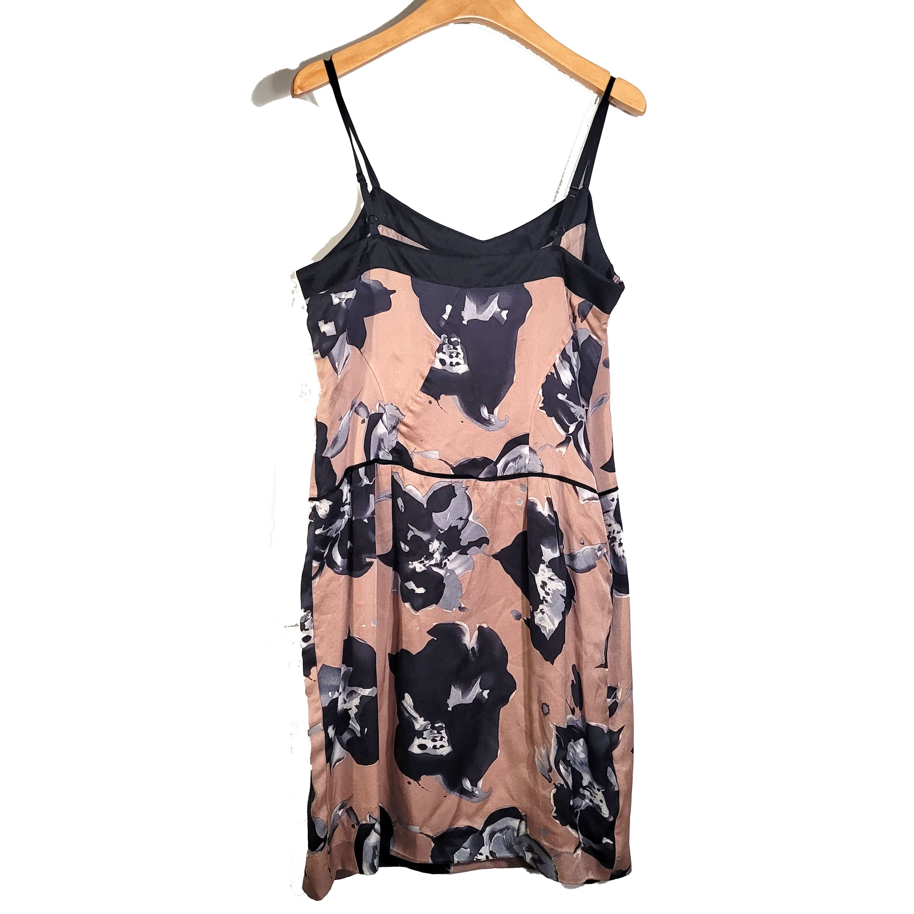 Other Women's Size S 100% Silk Spaghetti Strap Slip Dress SAH167 Size S / US 4 / IT 40 - 2 Thumbnail