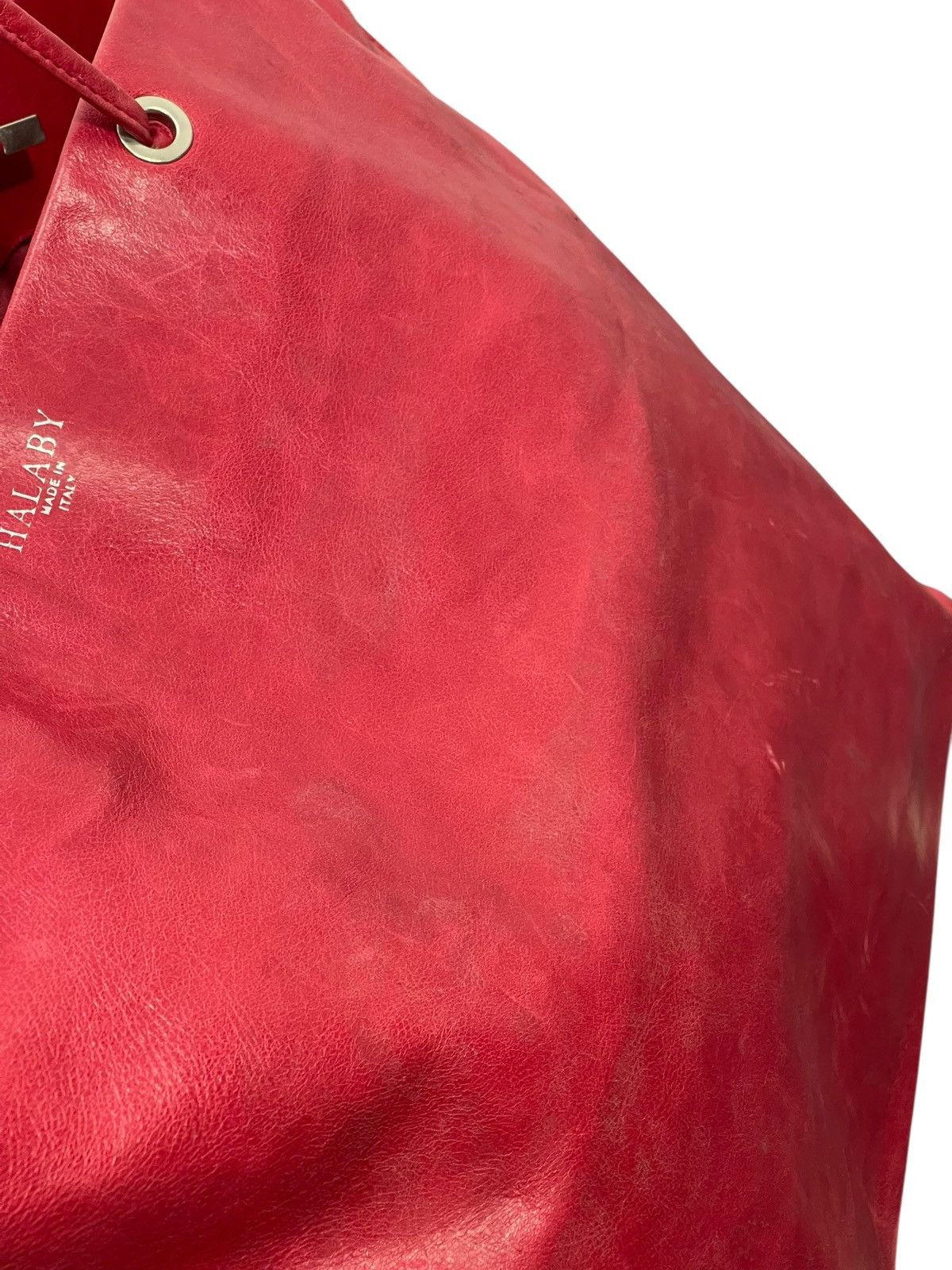Leather Full Leather Halaby Italy Tote Bag prada julius dior 8🟩 Size ONE SIZE - 14 Thumbnail