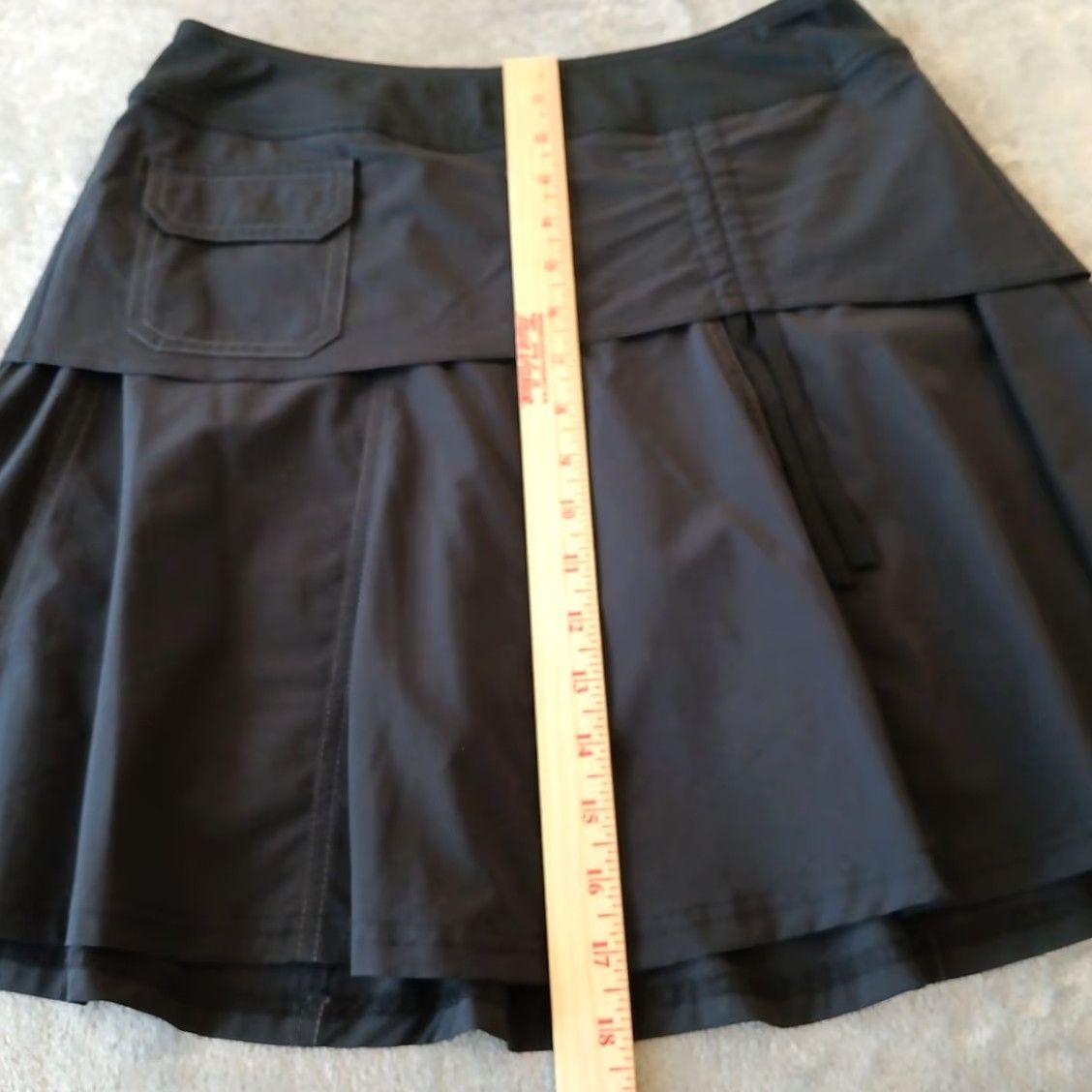 Athleta Athleta Skort Women Short Black Size 4 Elastic Waist Polyester Spandex Pull On Regular Size 27" / US 4 / IT 40 - 4 Thumbnail