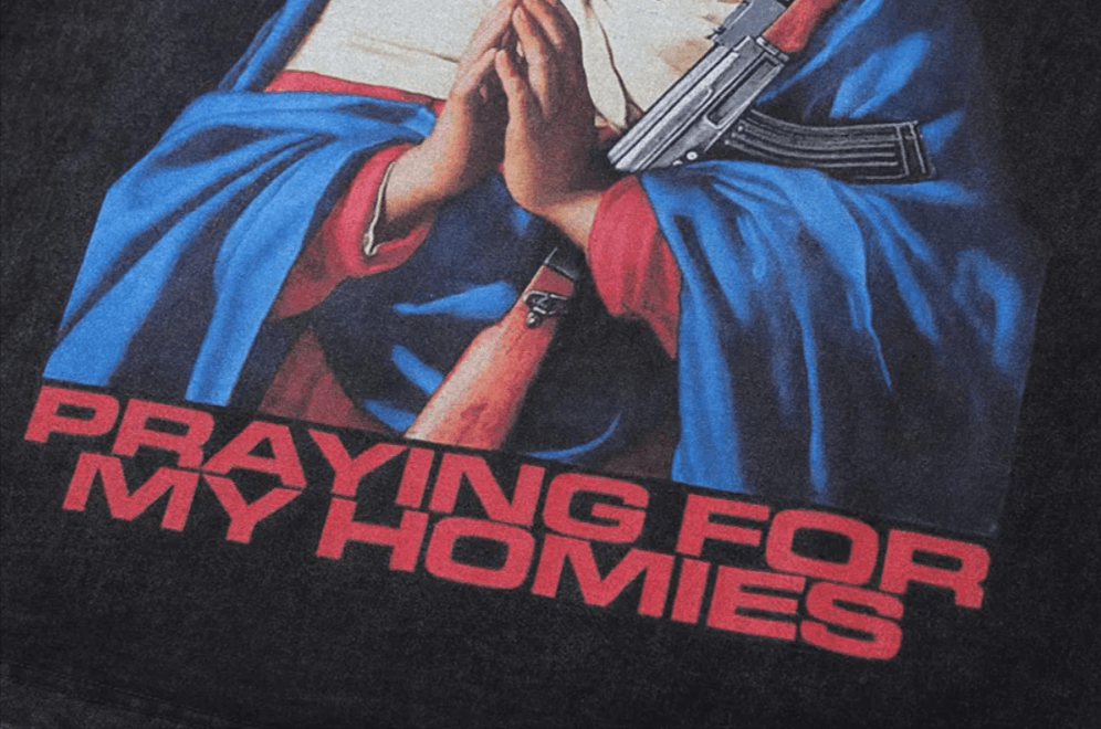 Japanese Brand × Vintage "Should I Shoot -L" T-shirt Size US L / EU 52-54 / 3 - 5 Thumbnail