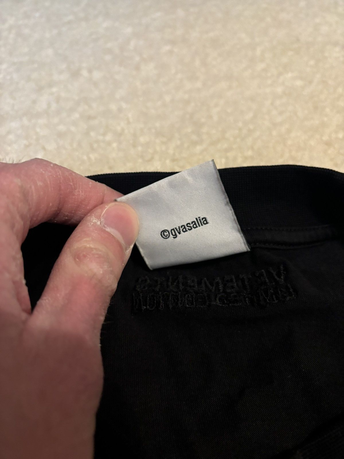 Vetements Vetements Hi Speed Fashion Logo Oversized Tee Black Size US XL / EU 56 / 4 - 5 Thumbnail