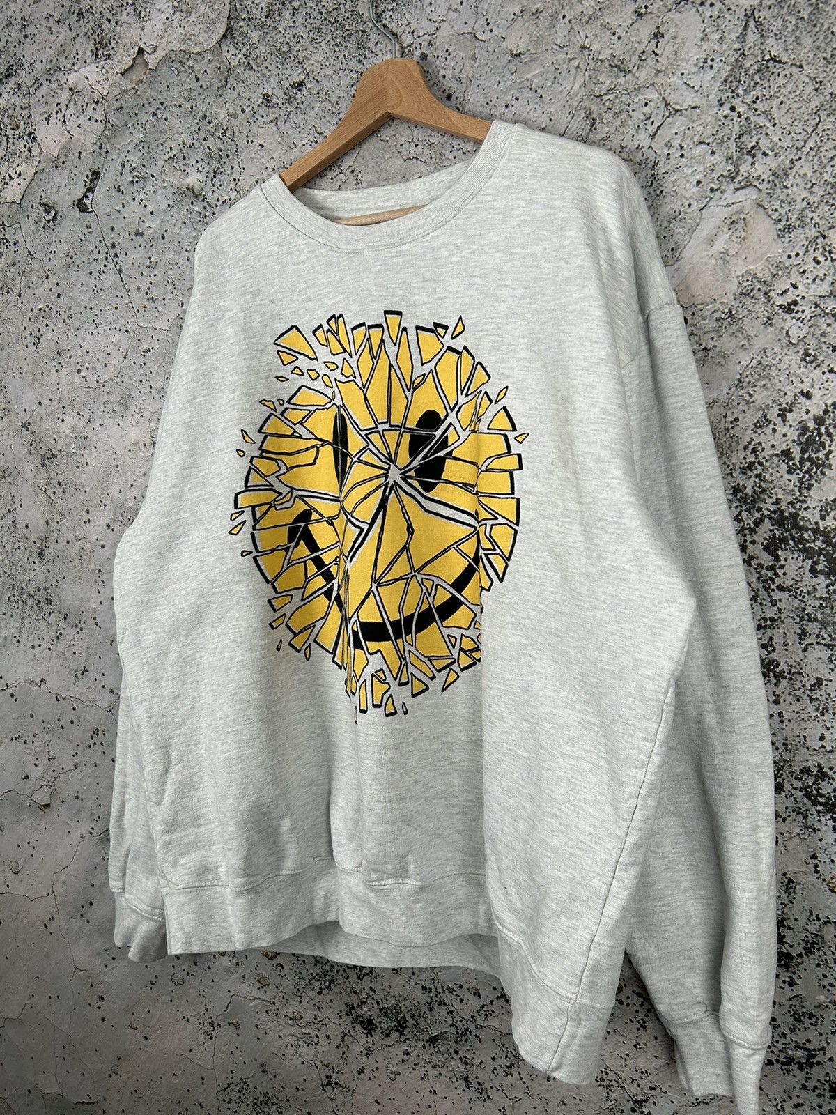 Vintage Chinatown Market x Smiley Graphic Crewneck Hype Streetwear Size US XL / EU 56 / 4 - 2 Thumbnail
